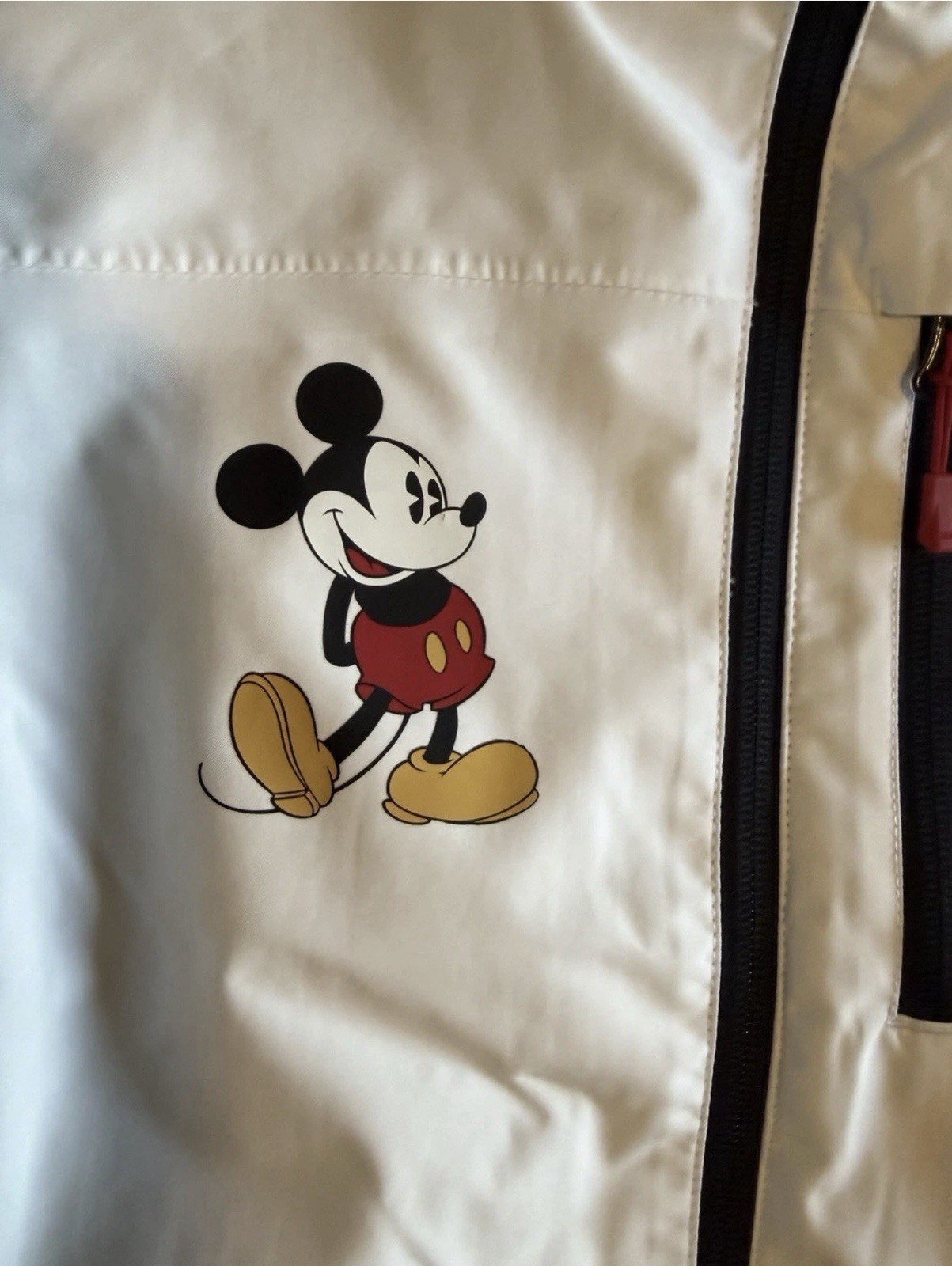 NWT! Disney Parks Helly Hansen Mickey Mouse Hooded Waterproof Jacket Ladies 2XL