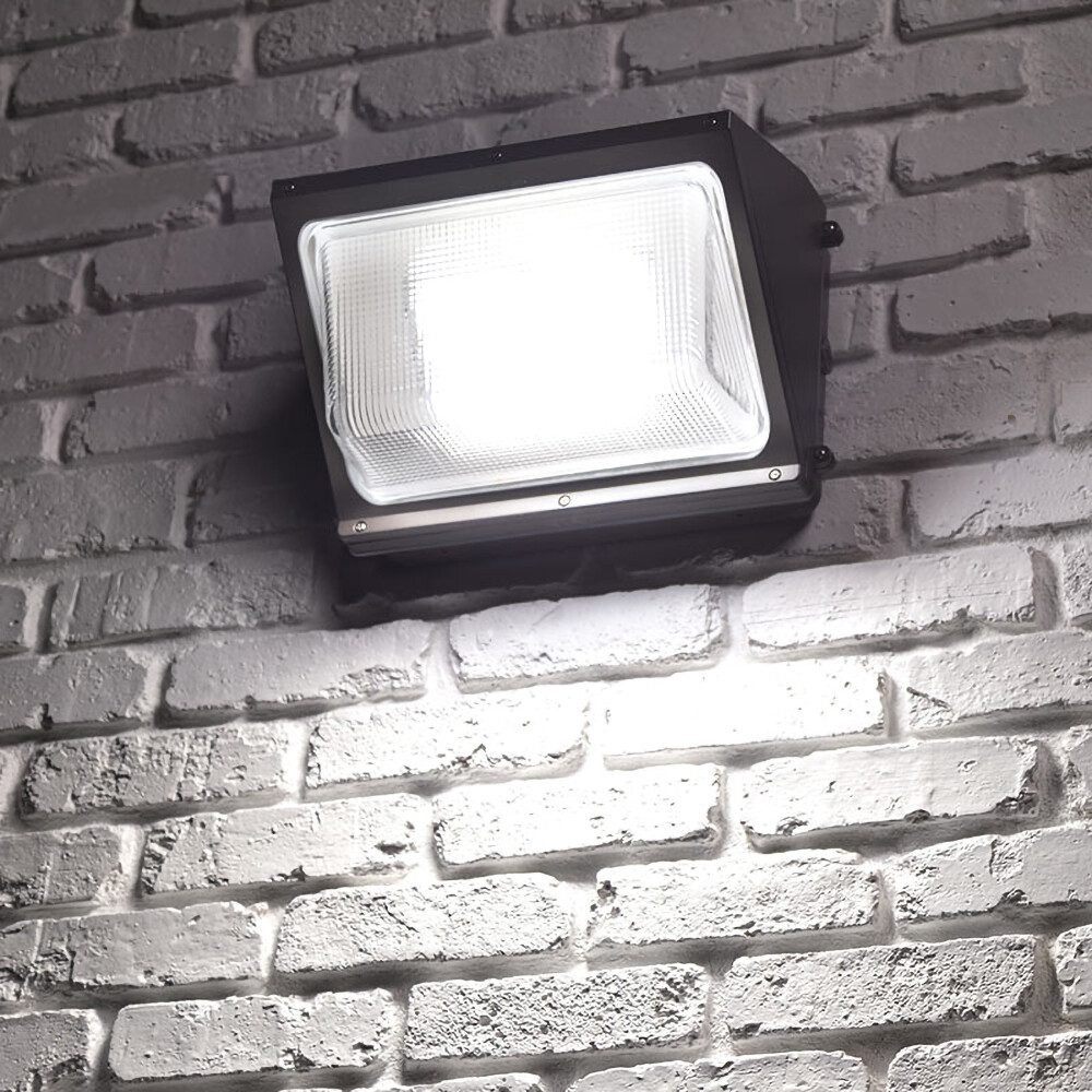4 Pcs 120W LED Wall Pack Light Dusk to Dawn Commercial Outdoor Security Light