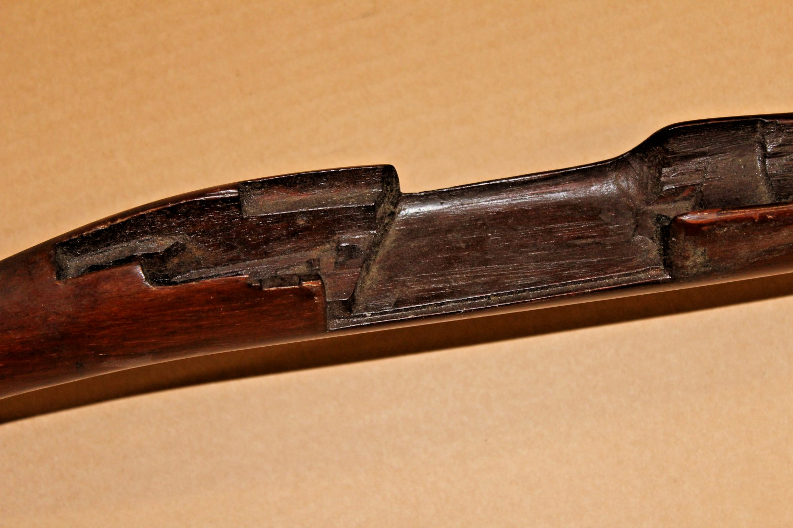Krag model 1894 nice wood stock sportorized 33.5 inches long