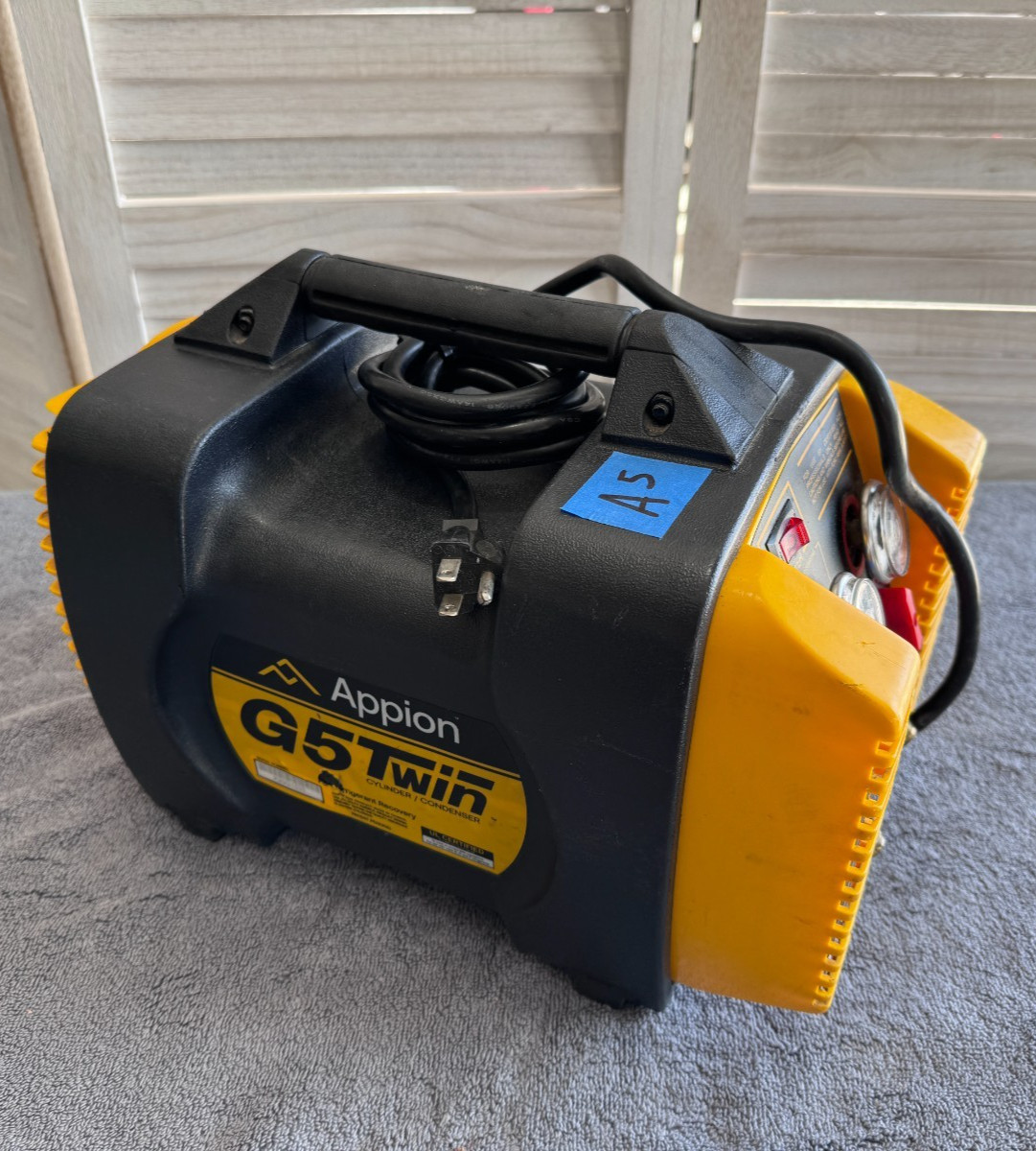 Used - Appion G5 TWIN Twin Cylinder Recovery Unit (LotA5)