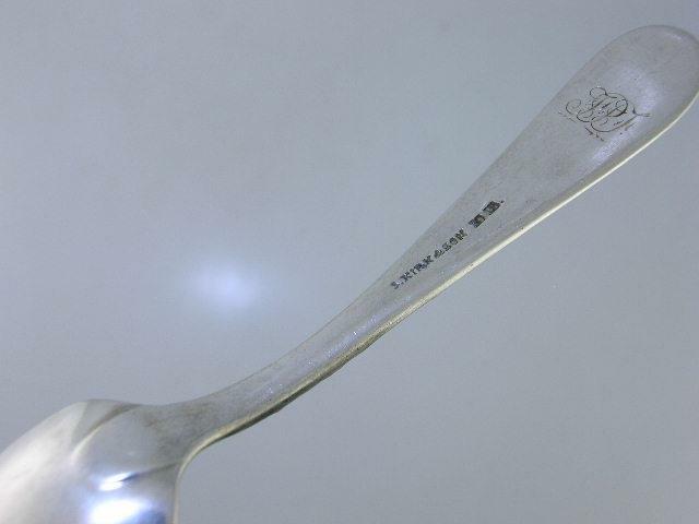 Early Coin Silver S KIRK & SON 4" Demitasse Spoon REPOUSSE 10.15 mark ~ $32 each