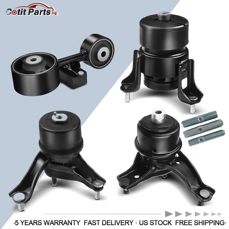 4pcs Engine Motor Mount For 2007 2008 2009 2010 2011 Toyota Camry 2.4L Automatic