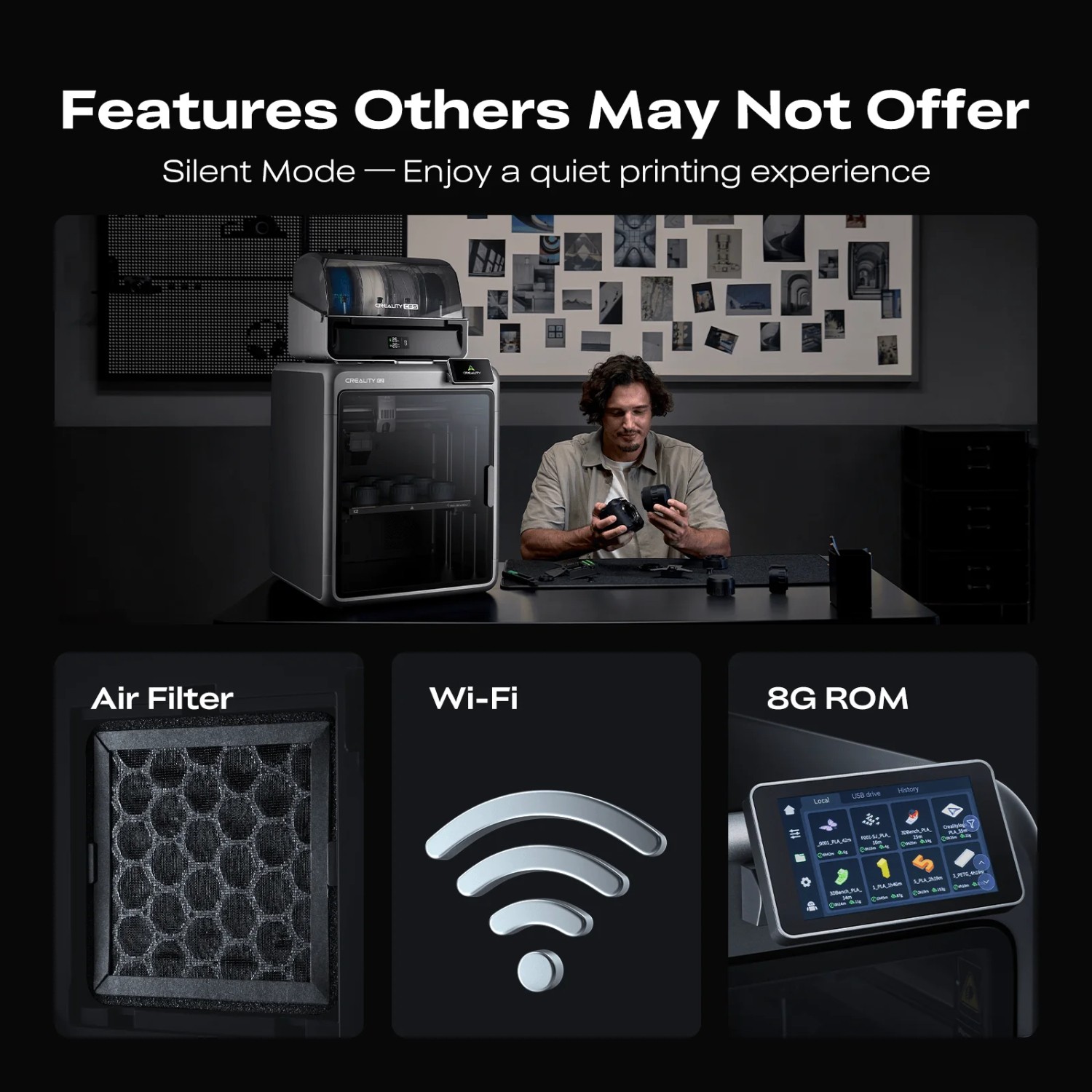 🔥Creality K2 Combo/K2 Pro Combo/K2 Plus Combo 3D Printer 600mm/s MultiColor Lot