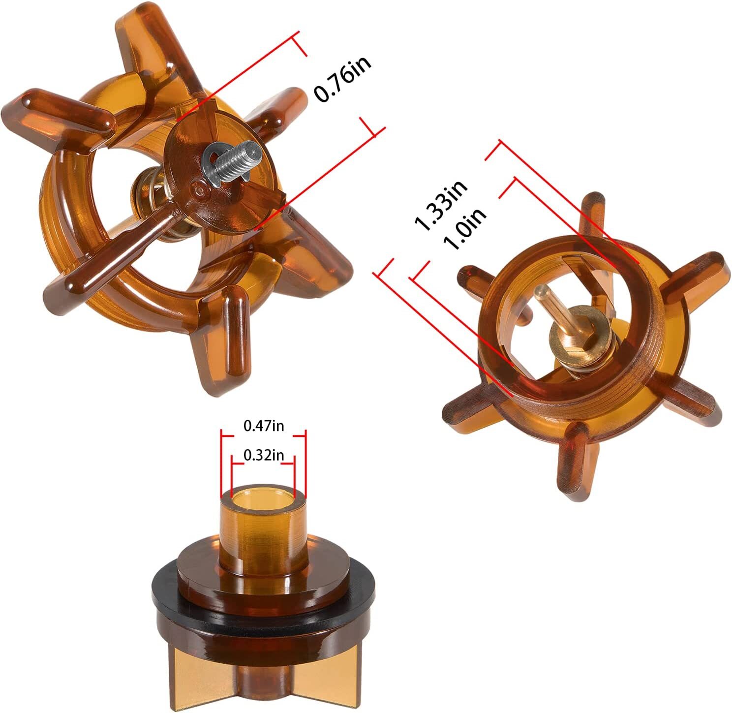 For Febco FRK 765-BP 1/2" & 3/4" Poppet and Bonnet Assembly Repair Kit #905-211