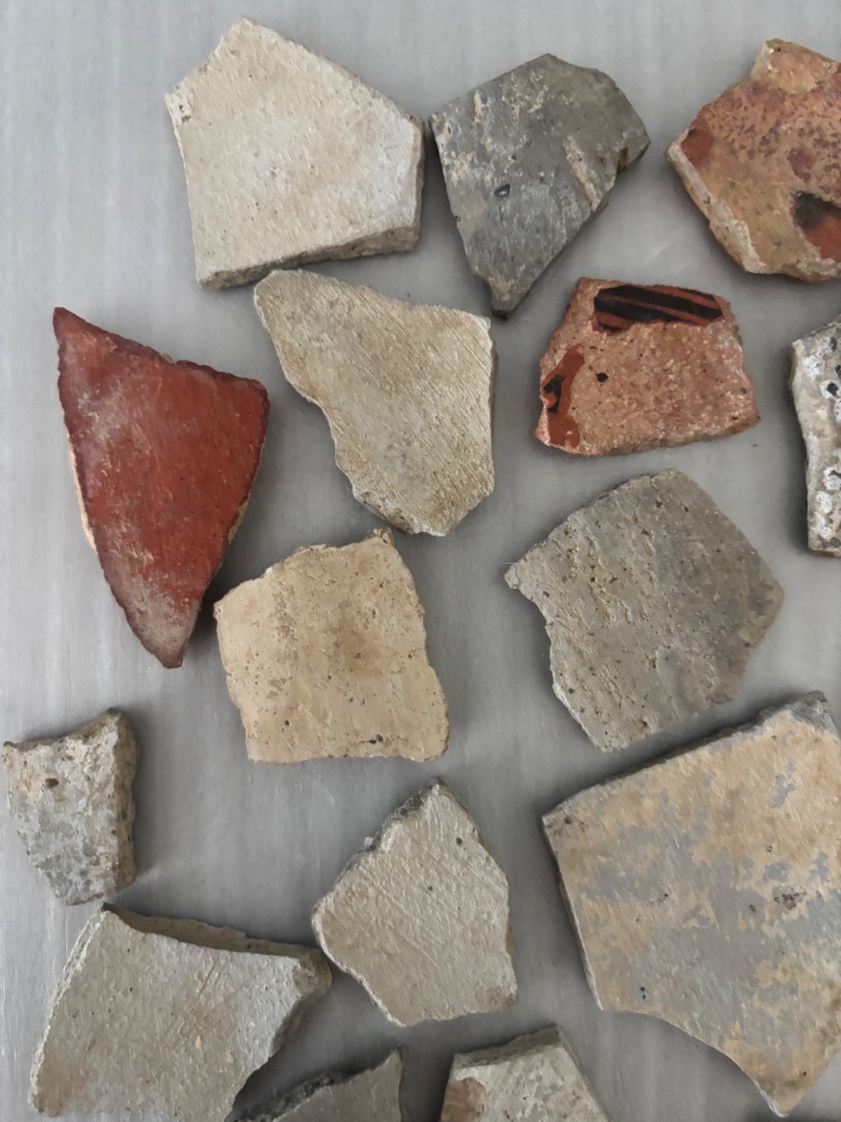 30+ Ancient Anasazi Native American Pottery Shards Arizona L10-D FREE SHIP