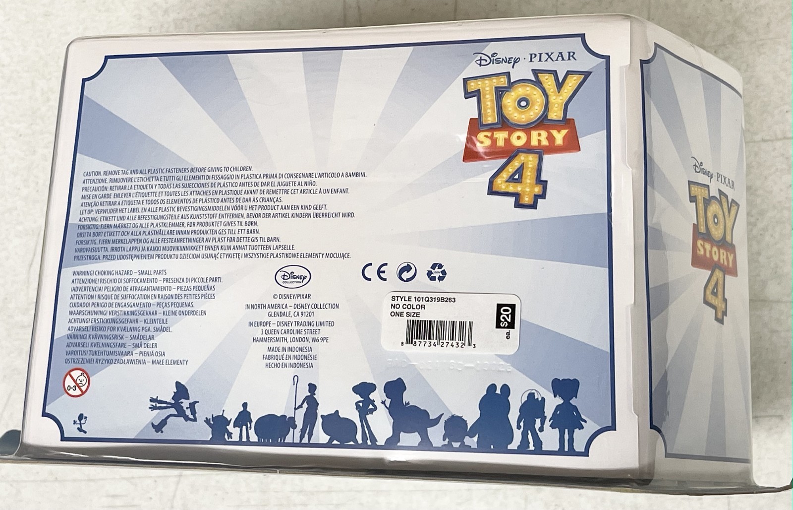 Disney TOY STORY 4 DELUXE FIGURINE PLAYSET 8 PCS FIGURE SET PIXAR