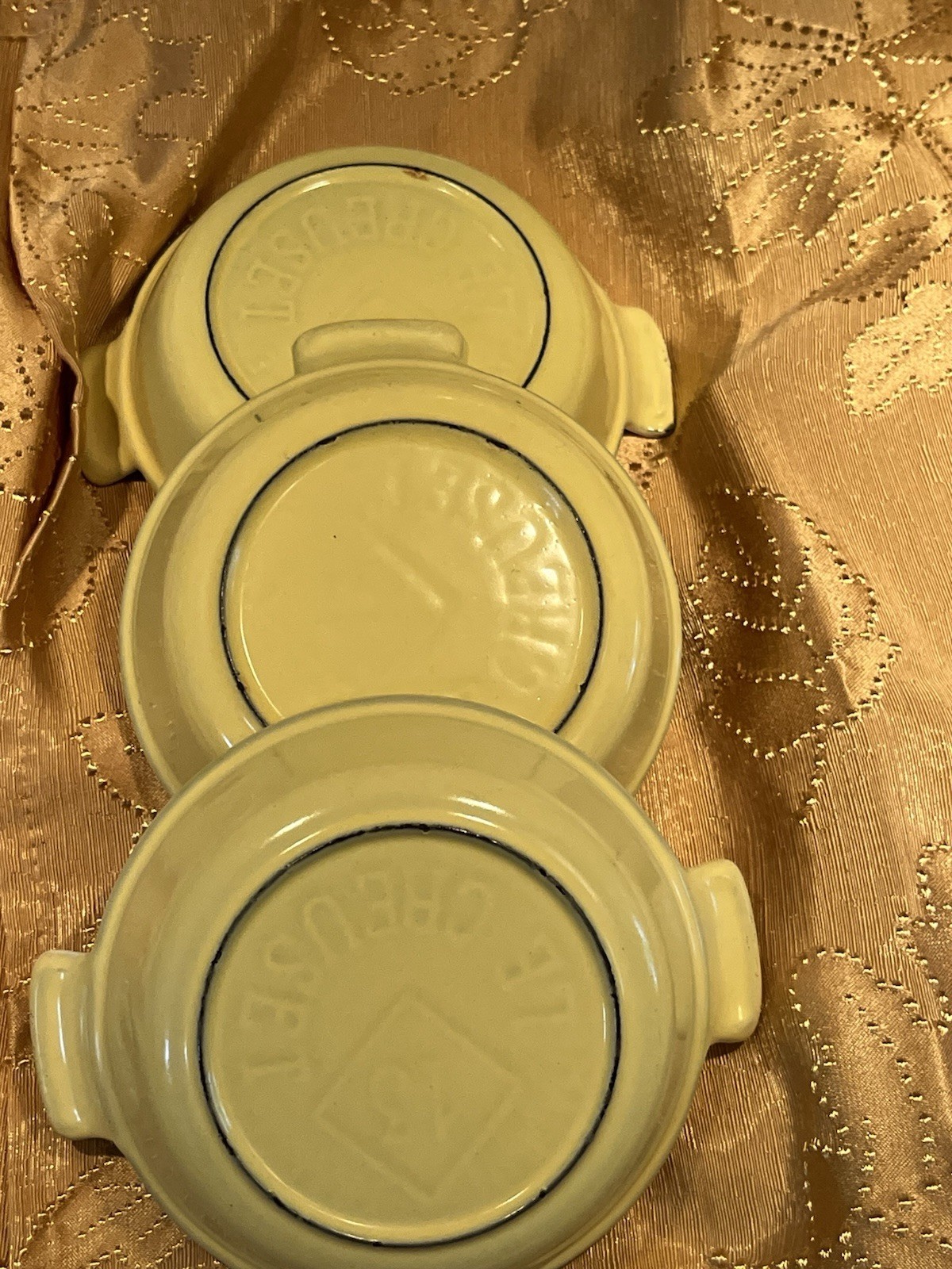 Le Creuset Enameled Cast Iron Yellow Casserole