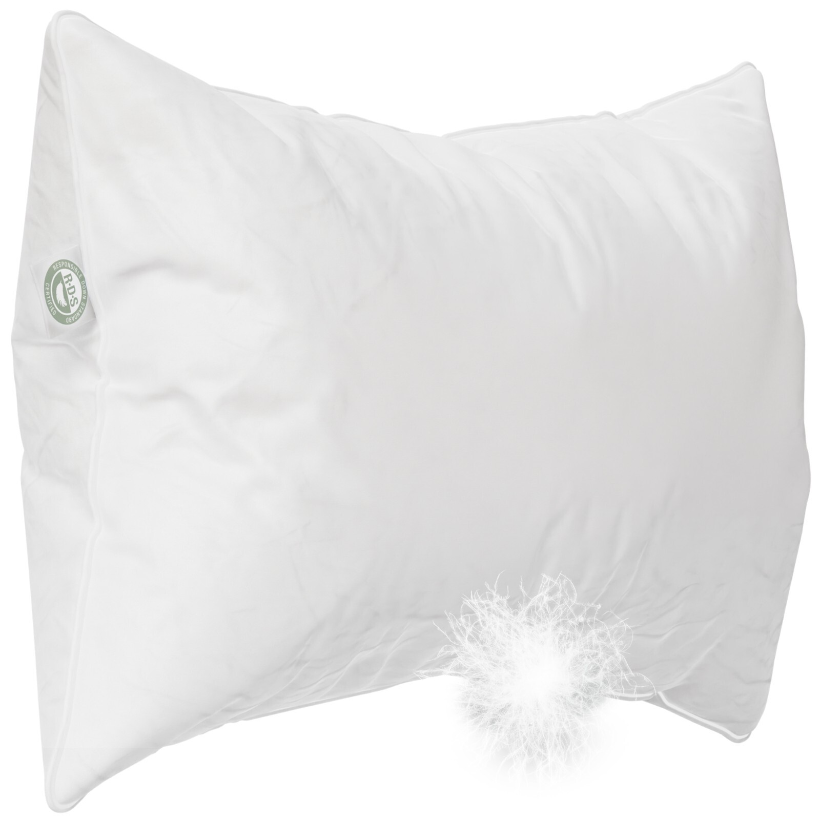European  800 Fill Power 100% White Goose Down Pillows Luxury Hotel Pillows