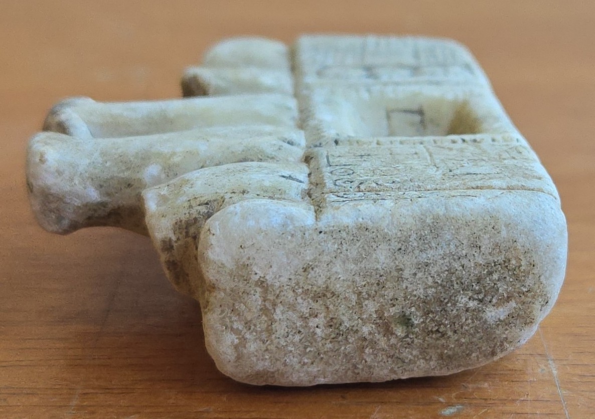 Antique Andean Carved Stone Illa Talisman Amulet Pre-Columbian Peru Andes