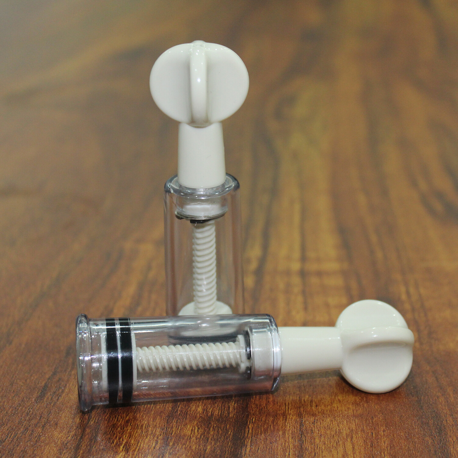 2pcs Vacuum Twist Nipple Cupping Sucker Breast No Pump Enhancer Enlarger Suction