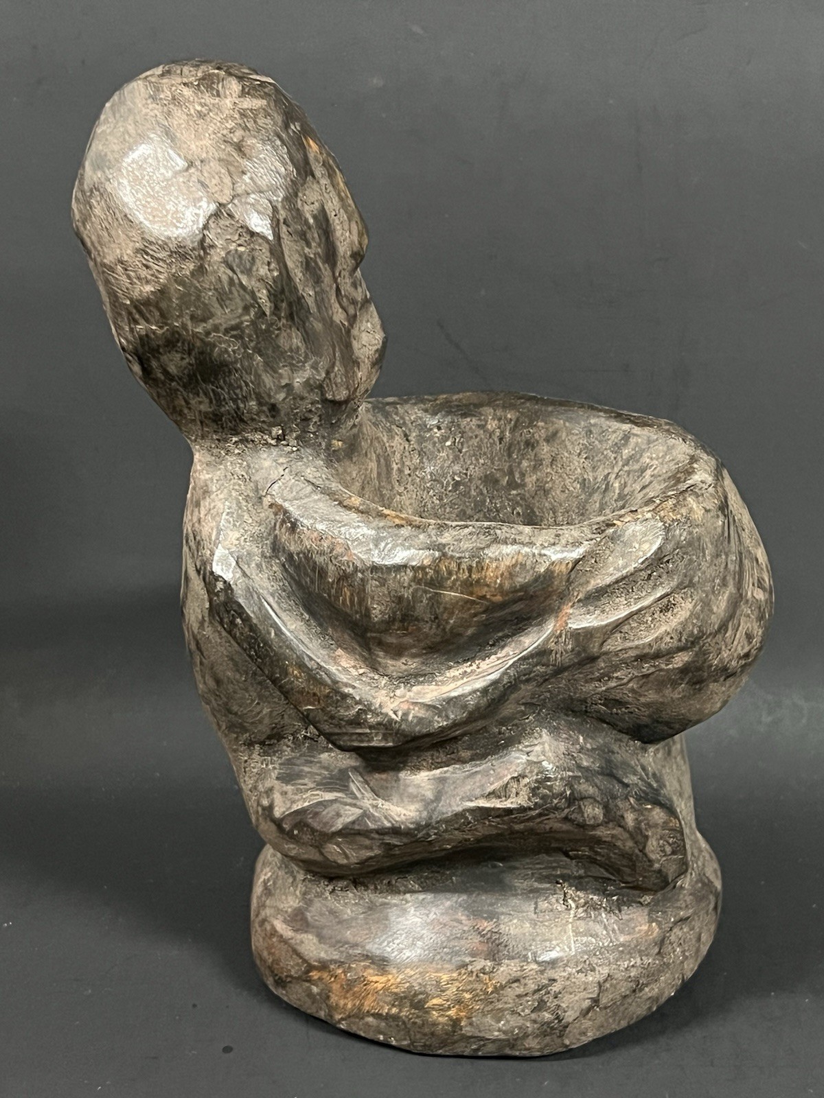 Ifugao Authentic Antique Seated Bulul Statue Circa 1900 Luzon Philippines