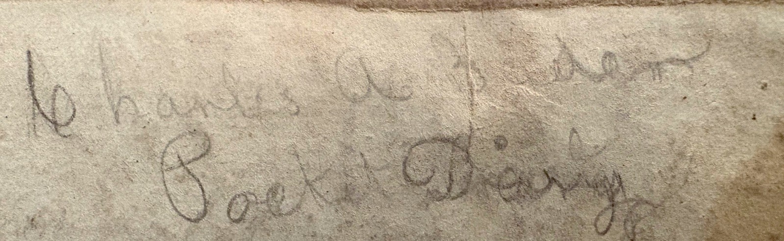 Excelsior Diary 1876 Hand Written Leather Rare Original