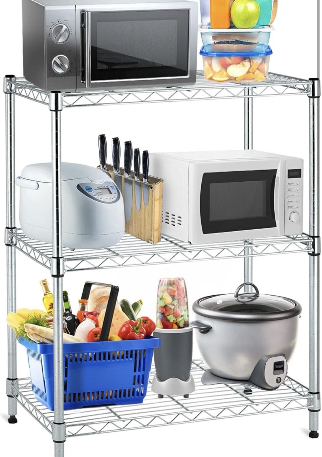 72 Pcs Wire Shelf Clips for 1" Post 36 Pairs of Wire Rack Lock Clip Replacement