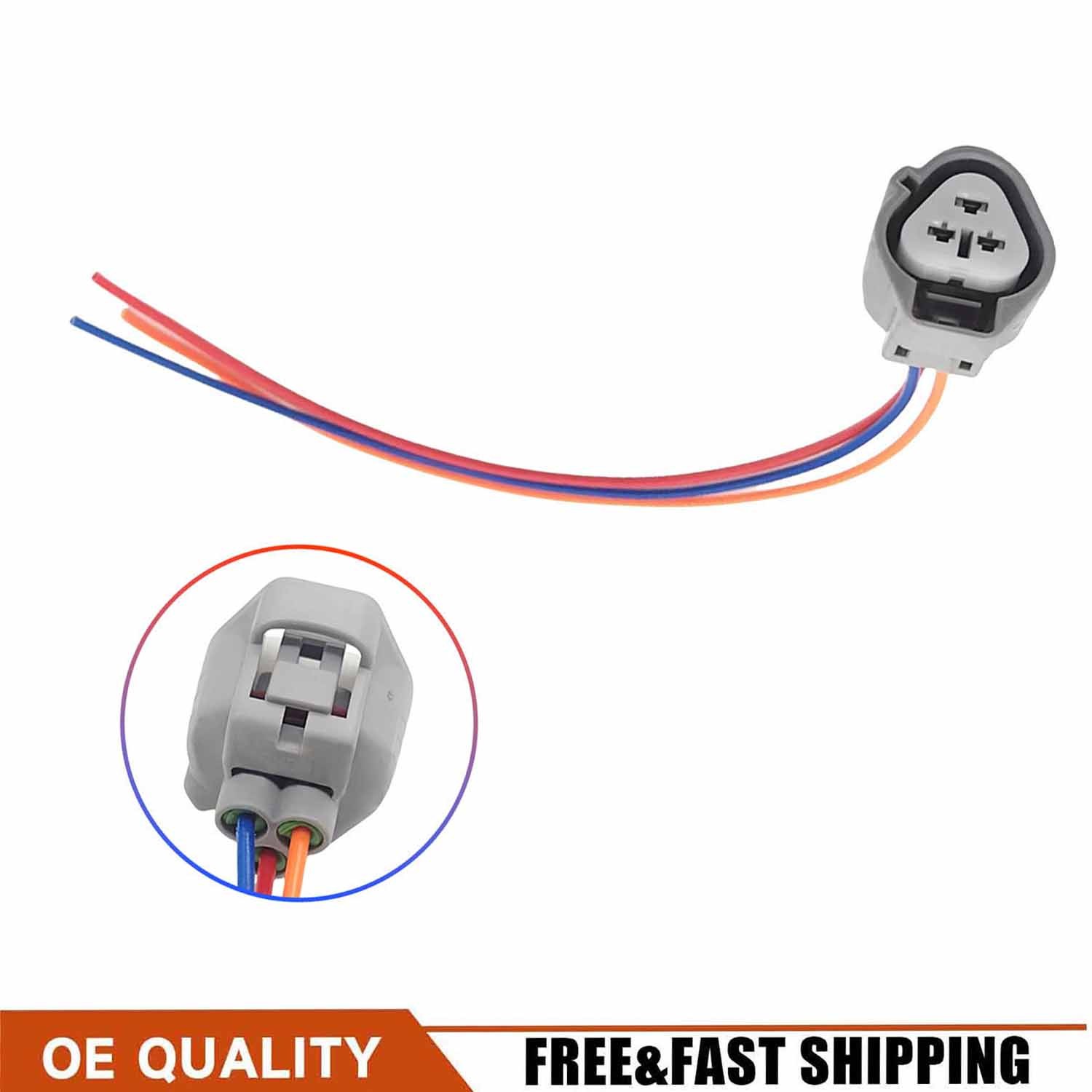 Front Turn Signal Light Connector Harness Plug 3-Way For 2012-2022 Nissan Altima