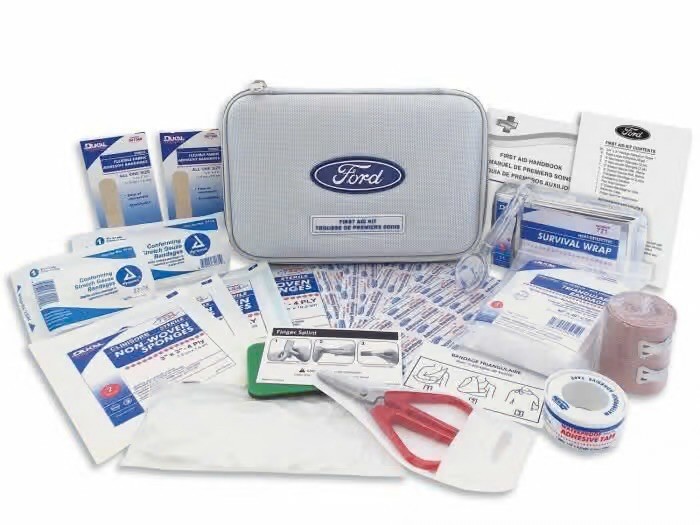 NEW Genuine Ford First Aid Kit - With Ford Logo VFL3Z-19F515-CA OEM