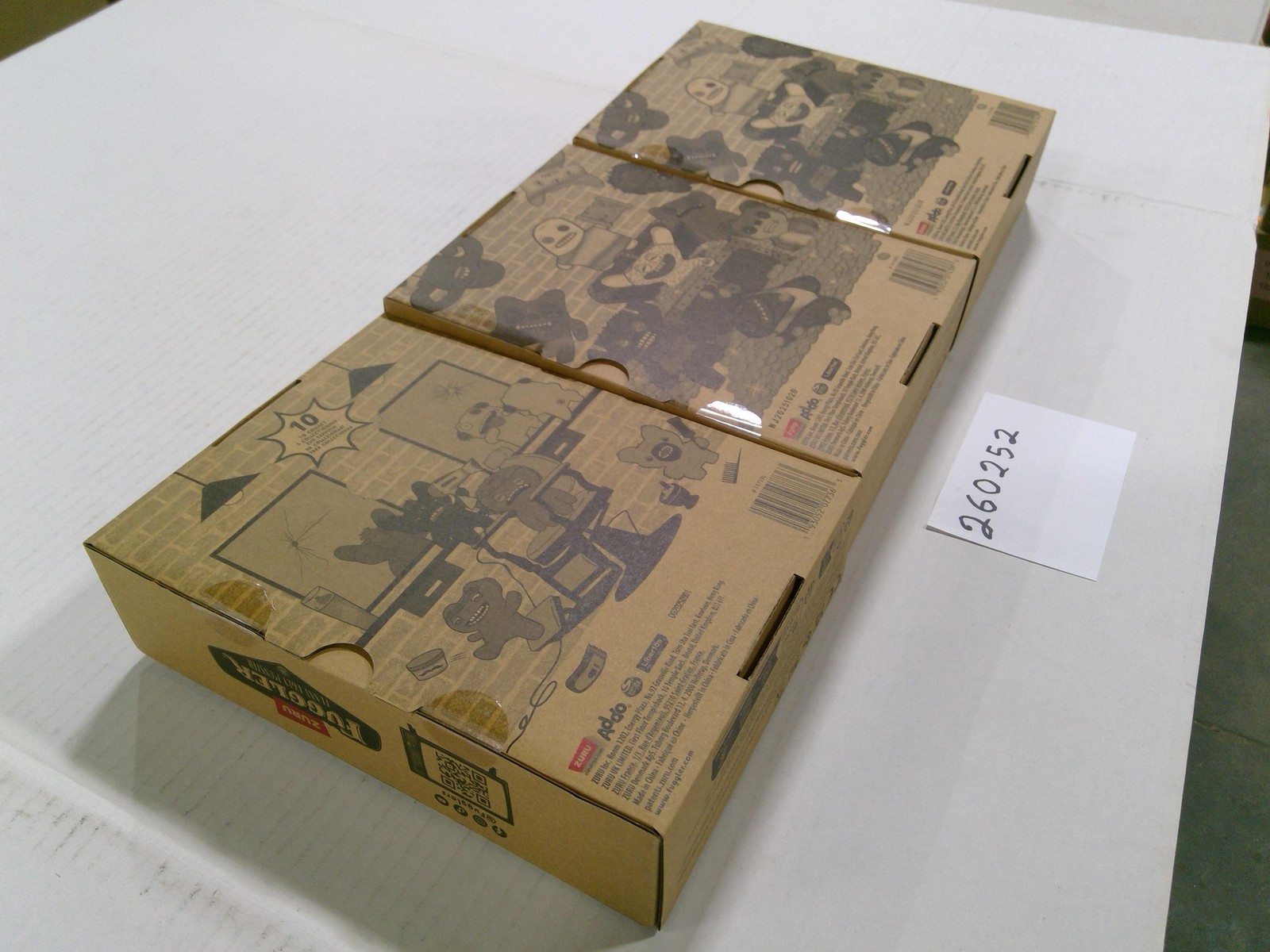 ZURU Fuggler Hairy Fuggs Gold Fuggler Ugly Plush Stuffed Toy Small Monster Lot 3