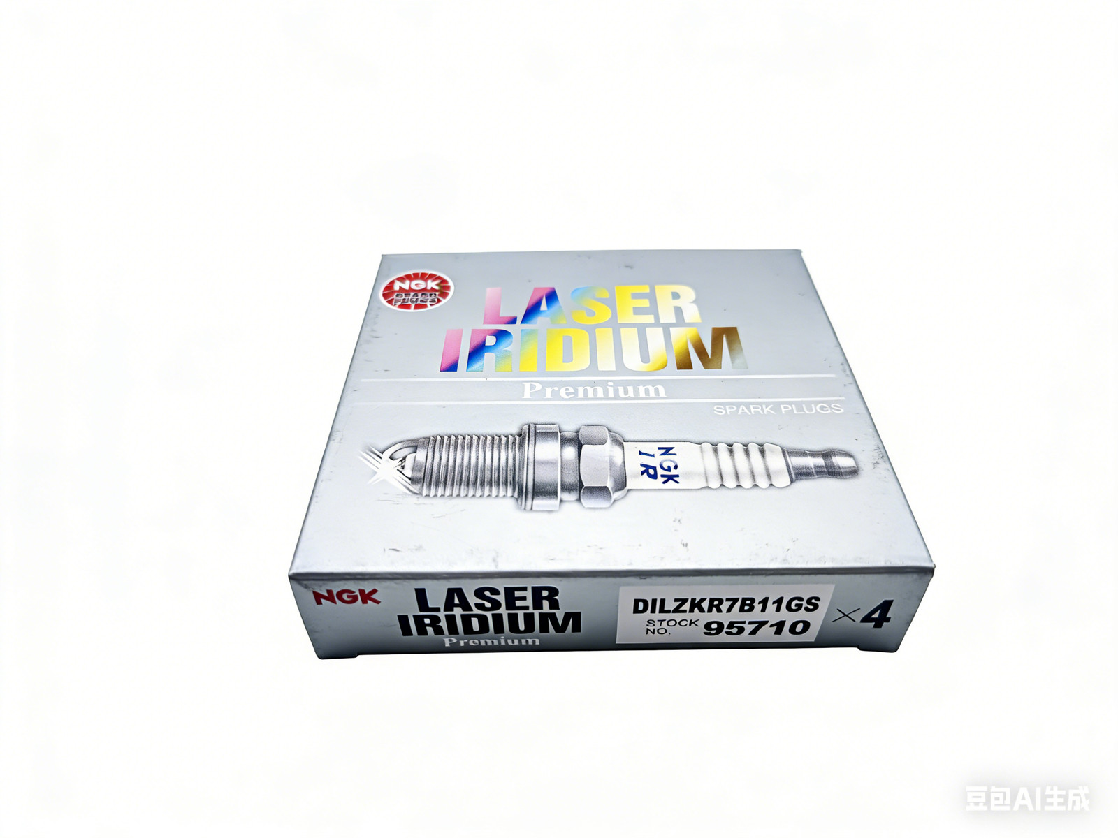 Set of 4 NGK 95710 Laser Iridium Spark Plugs DILZKR7B11GS fits Honda Acura New