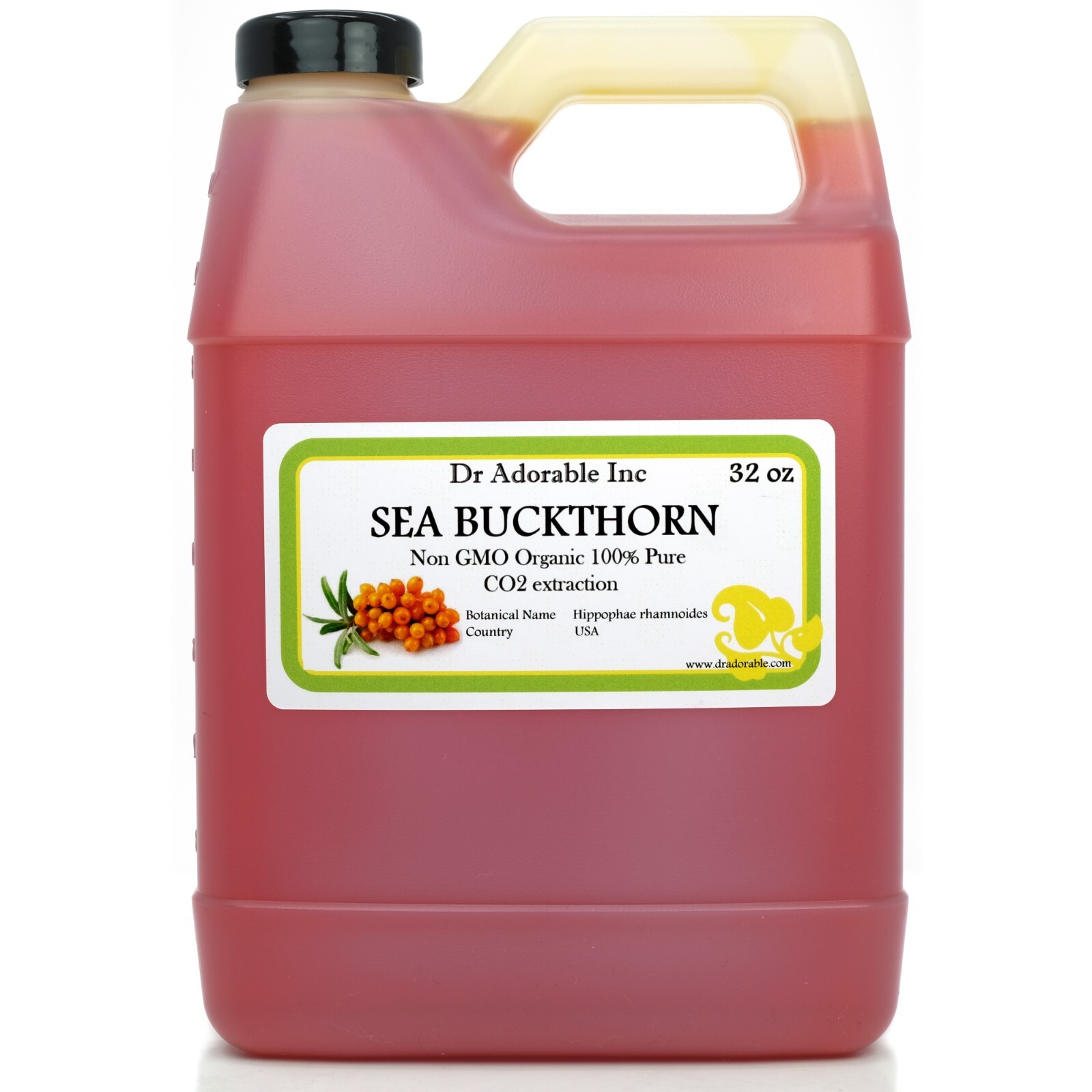 Pure Sea Buckthorn Fruit Oil Organic 1 oz 2 oz 4 oz up to gallon Free shipping