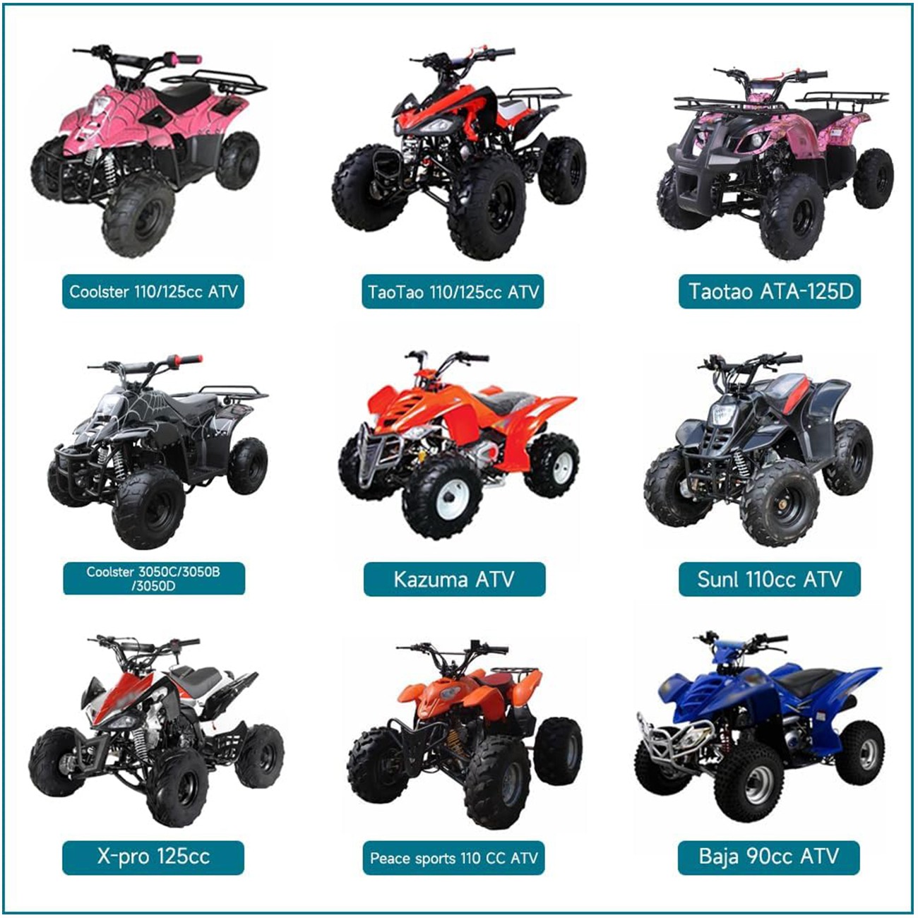 PZ20 Carburetor For 50cc 70cc 90cc 110cc 125cc ATV Quad Dirt Pit Bike Go Karts