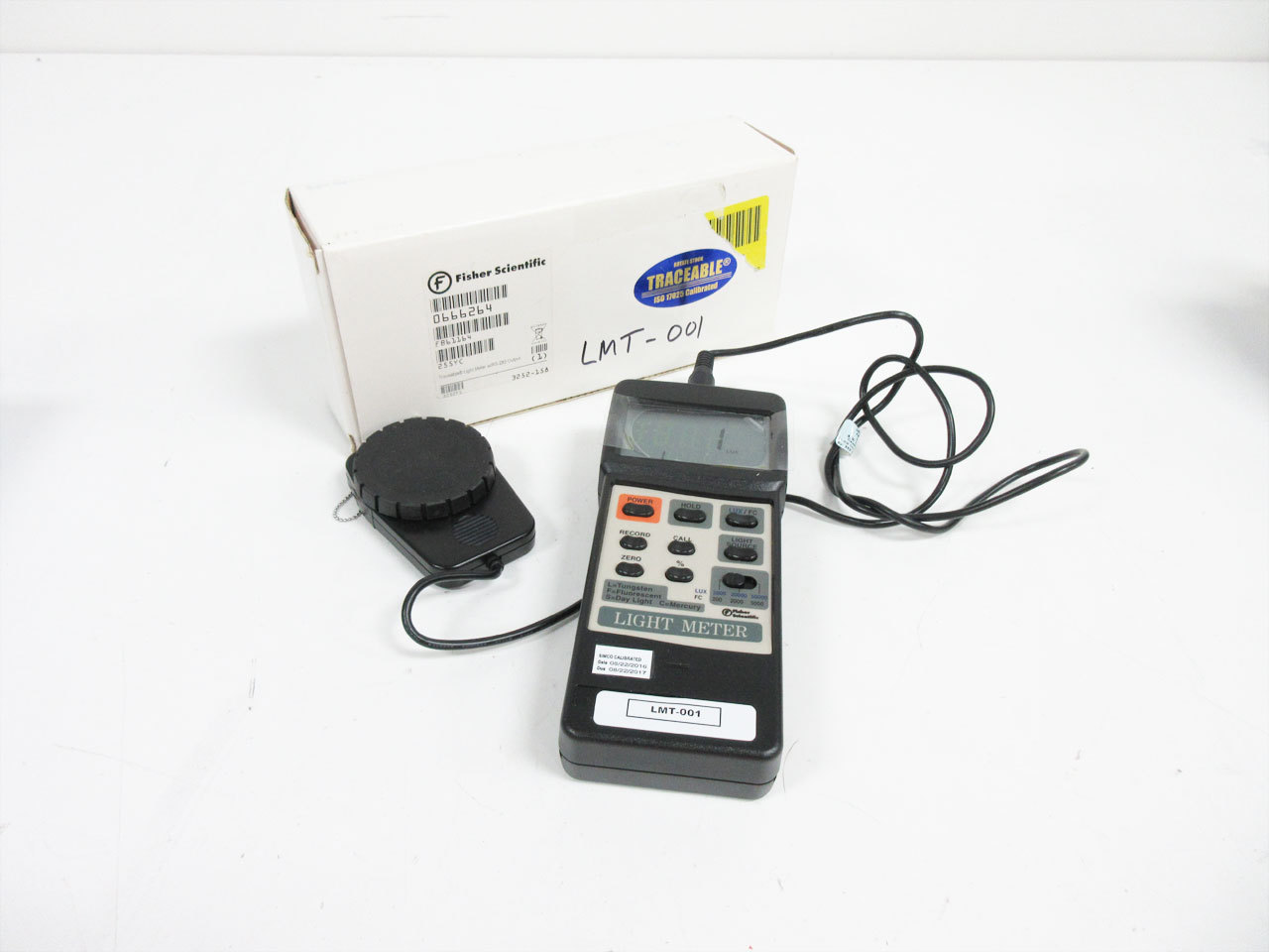 FISHER SCIENTIFIC 0666264 DUAL-DISPLAY LIGHT METER