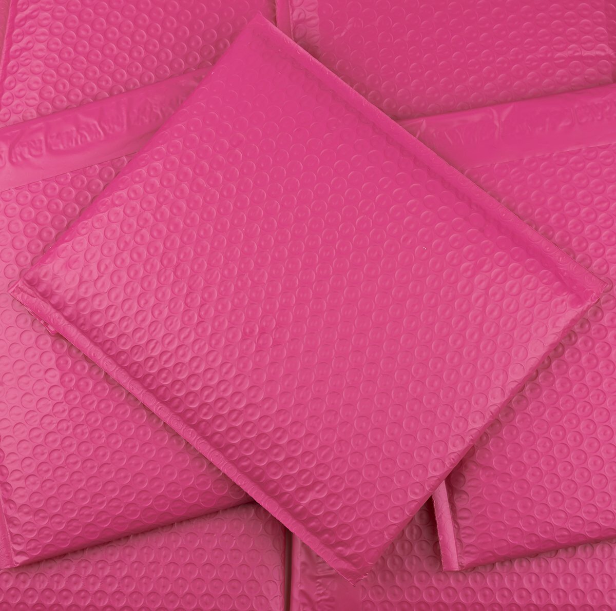 500 #0 Pink Poly Bubble Padded Envelopes Self-Sealing Mailers 6X10 (Inner 6x9)