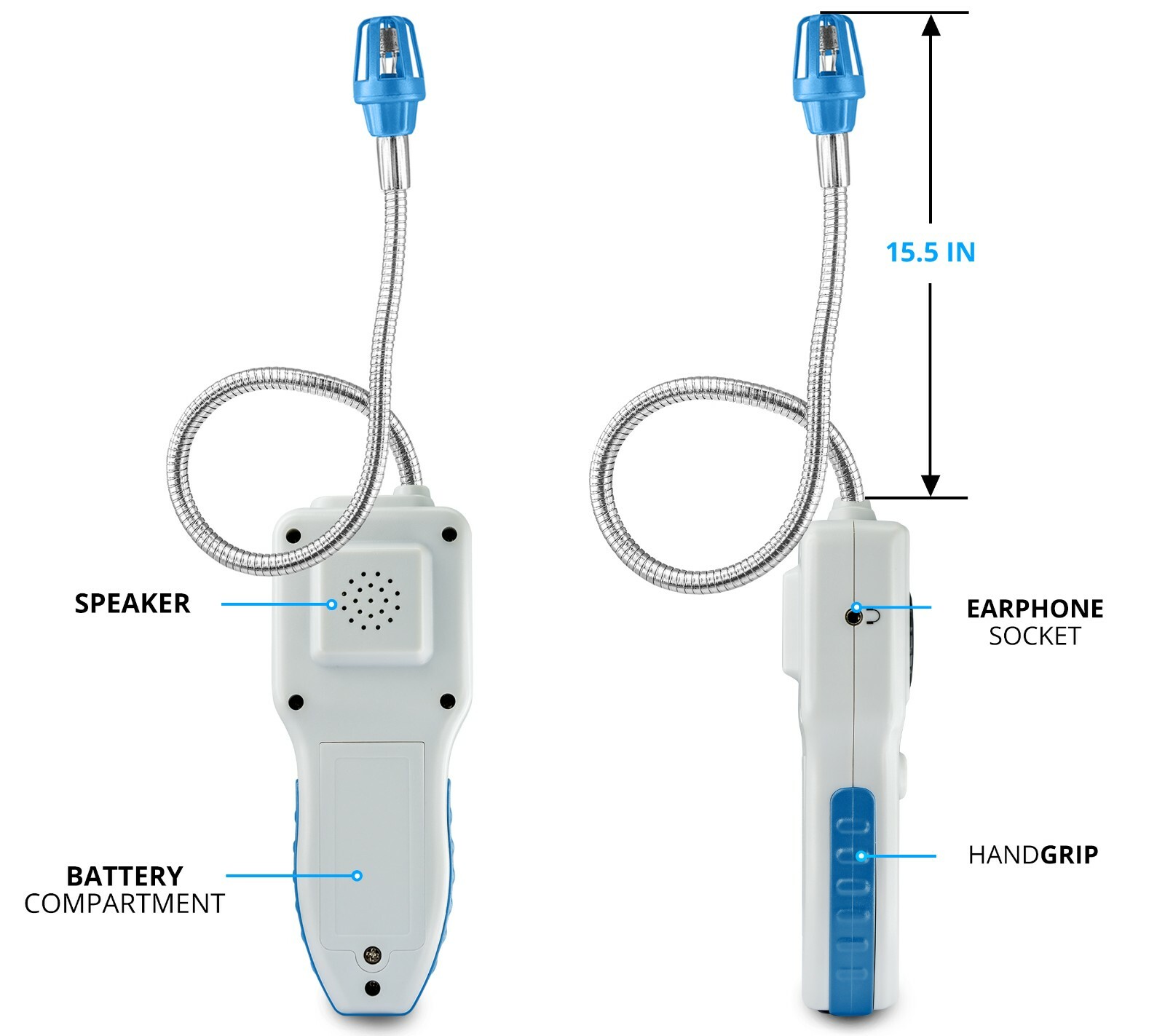GasKnight Pro Natural Gas Leak Detector Battery Operated Propane Gas Detector