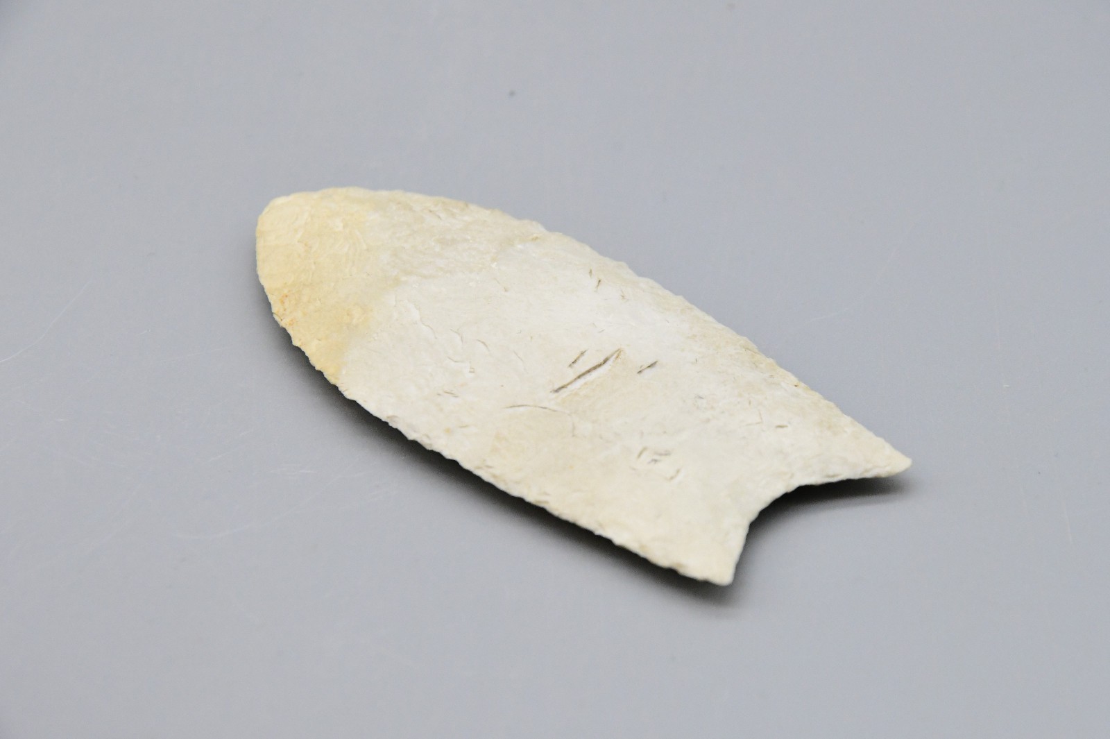 Clovis Point White Mint Condition 3" Long 1.5" Wide Brown County, Illinois