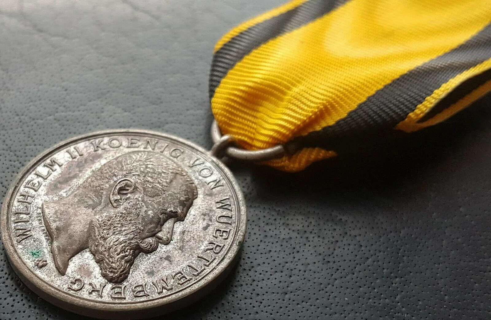 ✚10332✚ German WW1 Wurttemberg Silver Military Merit Medal Verdienstmedaille