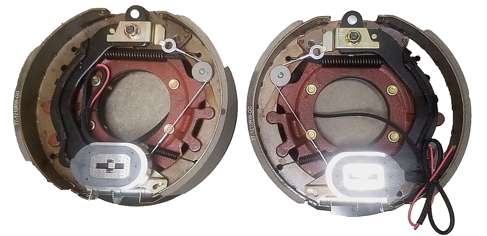 PAIR-Rockwell 10K Electric Trailer Brake 12-1/4" x 3-1/2" 5 Bolt 4738-L+R 10,000
