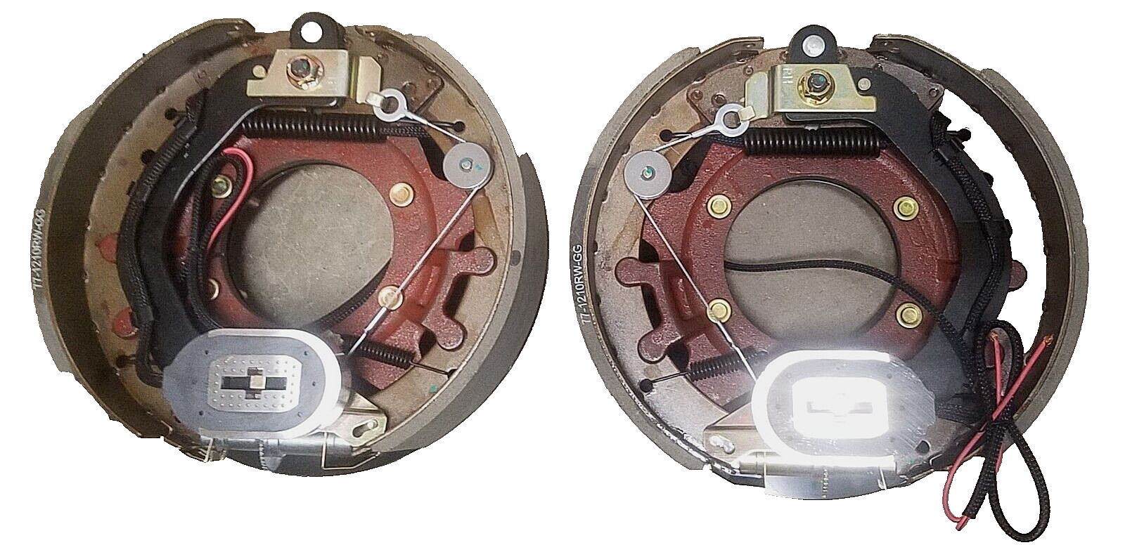 PAIR-Rockwell 10K Electric Trailer Brake 12-1/4" x 3-1/2" 5 Bolt 4738-L+R 10,000