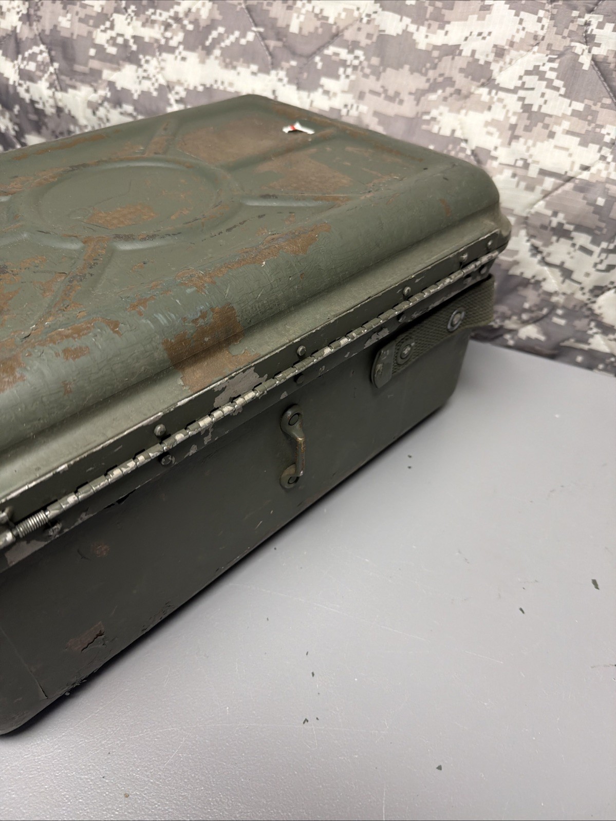 Antique Military Issue Kollsman Aircraft Periscopic Periscope Sextant & Case #03