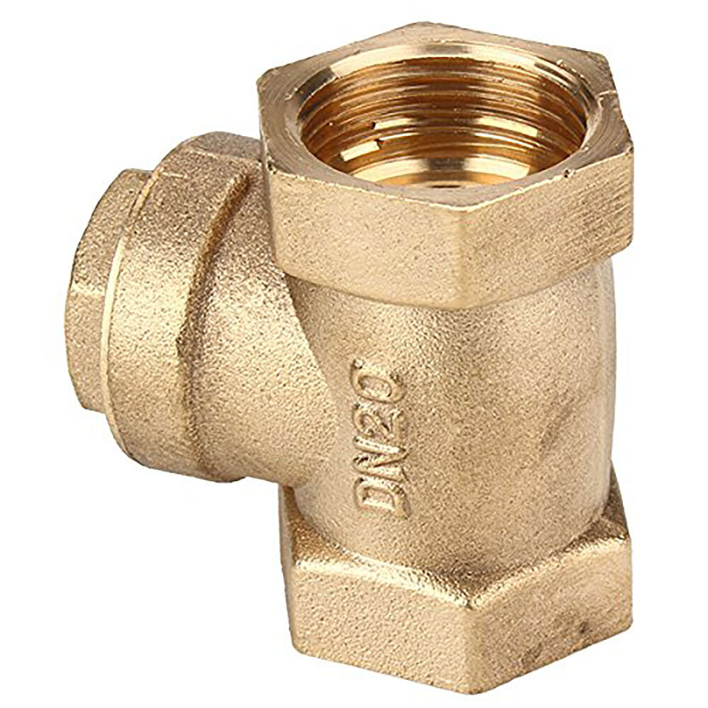 3/4 FIP Brass 200 WATER,OIL,GAS Swing Check Valve Threaded Plumbing Fitting`