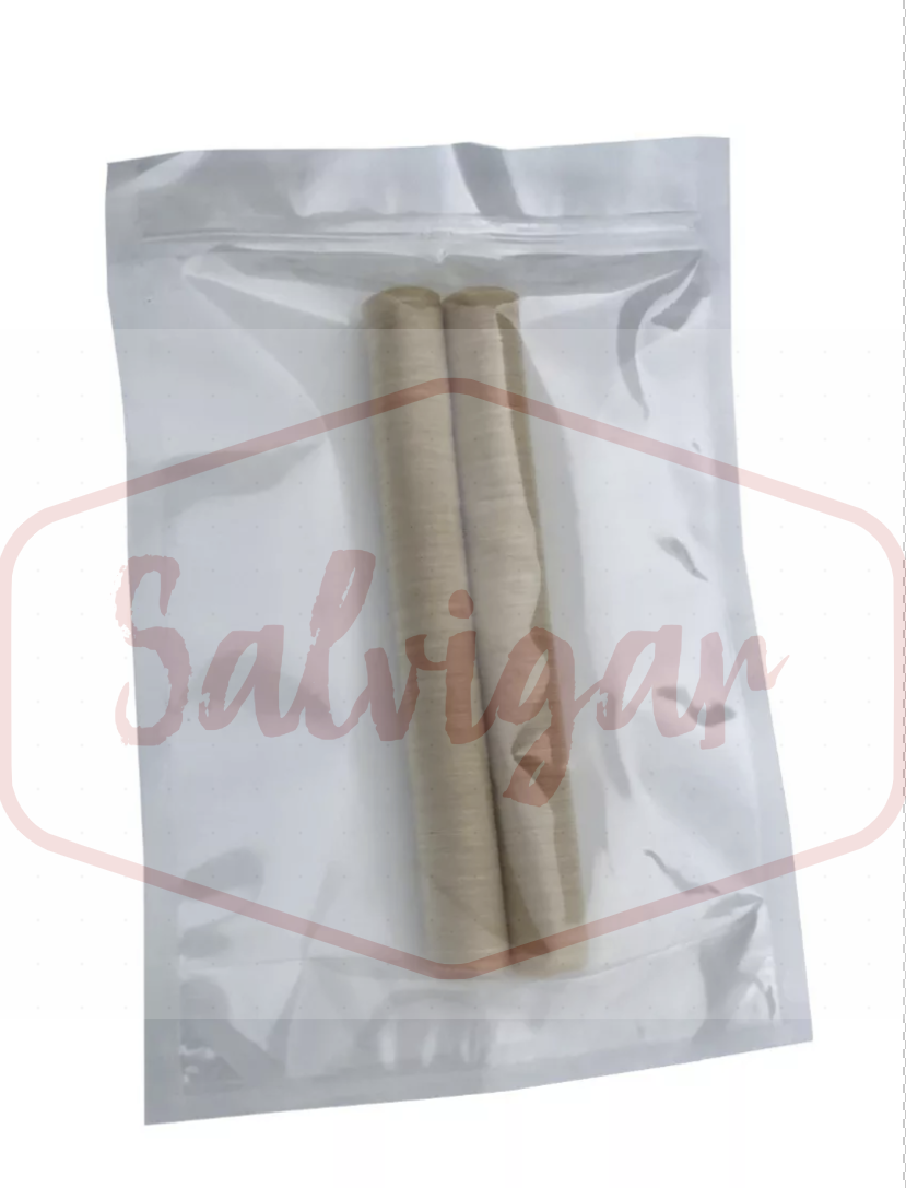 Collagen Casings Dry 33mm / 50ft for stuffing 41.25 Lb 180 sausages 2 sticks