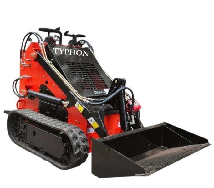 FREE SHIPPING NEW TYPHON STOMP 1,800lbs Mini Skid Steer 23HP Gas EPA Engine
