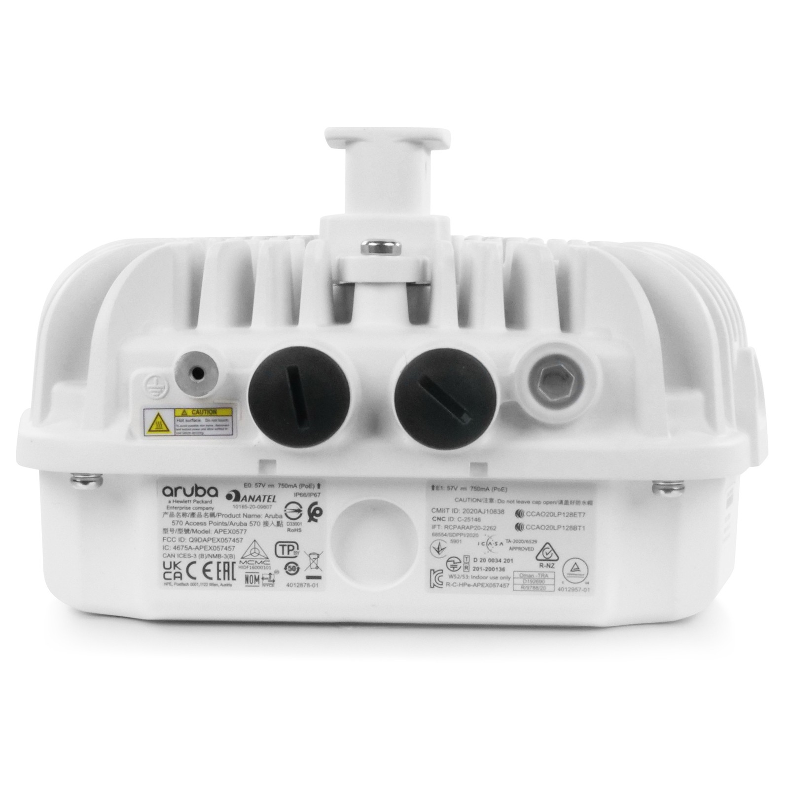 HPE Aruba AP-577 APEX0577 Wi-Fi 6 802.11ax Dual Radio Directional Outdoor AP