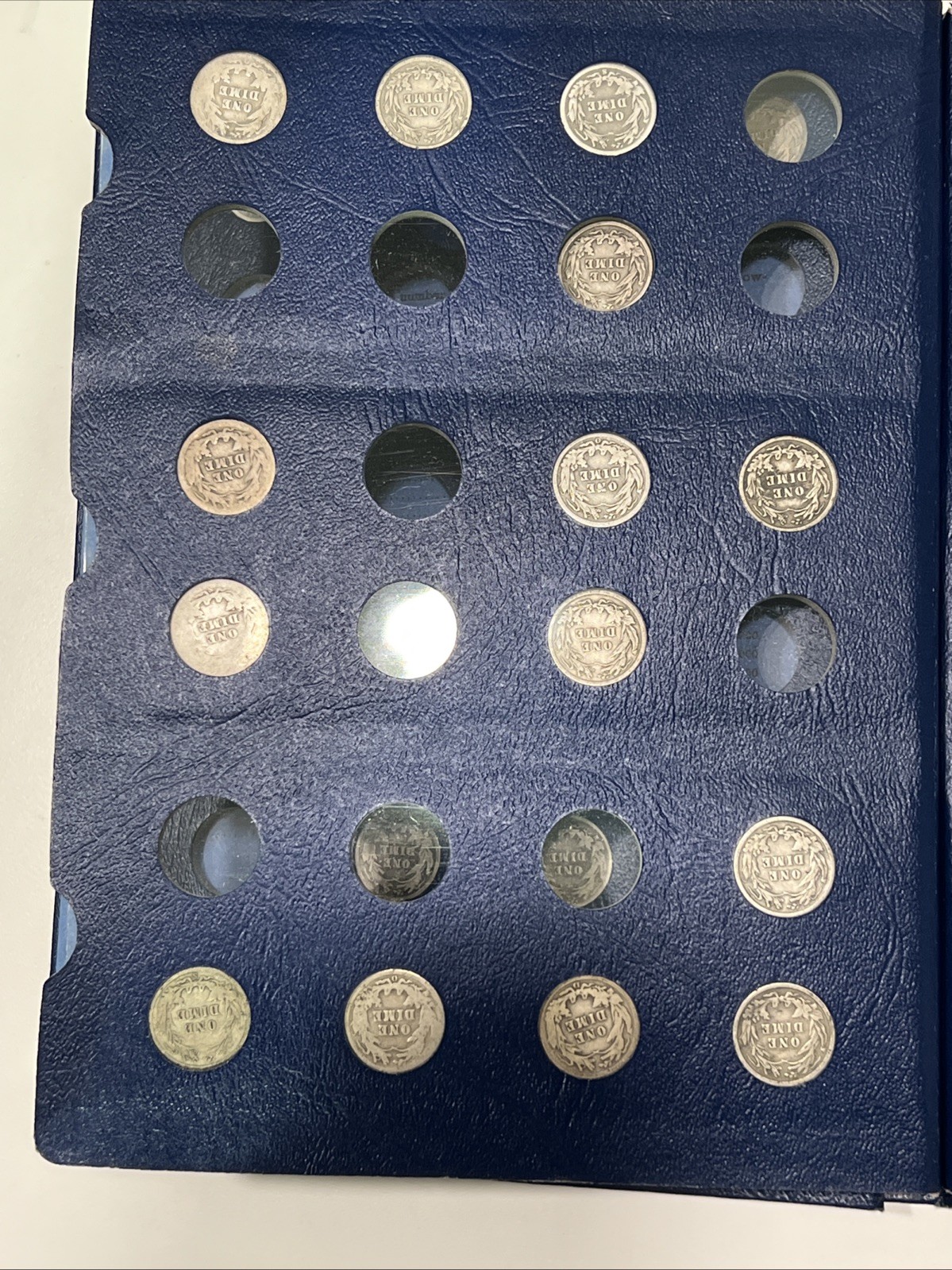 1892-1916 Barber Dime Silver Set. Collection Of 41 Nice Higher Grade Coins!