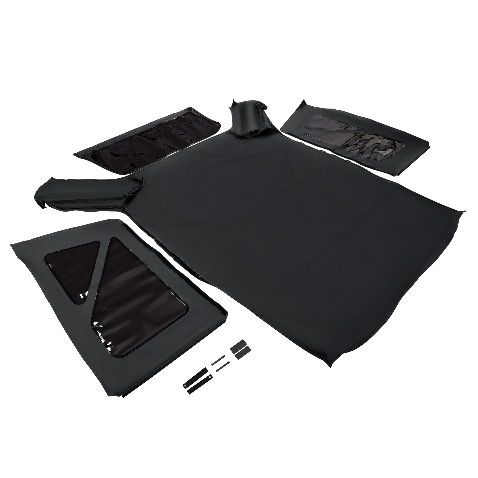 For Jeep Wrangler 2 door models 2007-2018 Replacement Tinted Windows & Soft Top