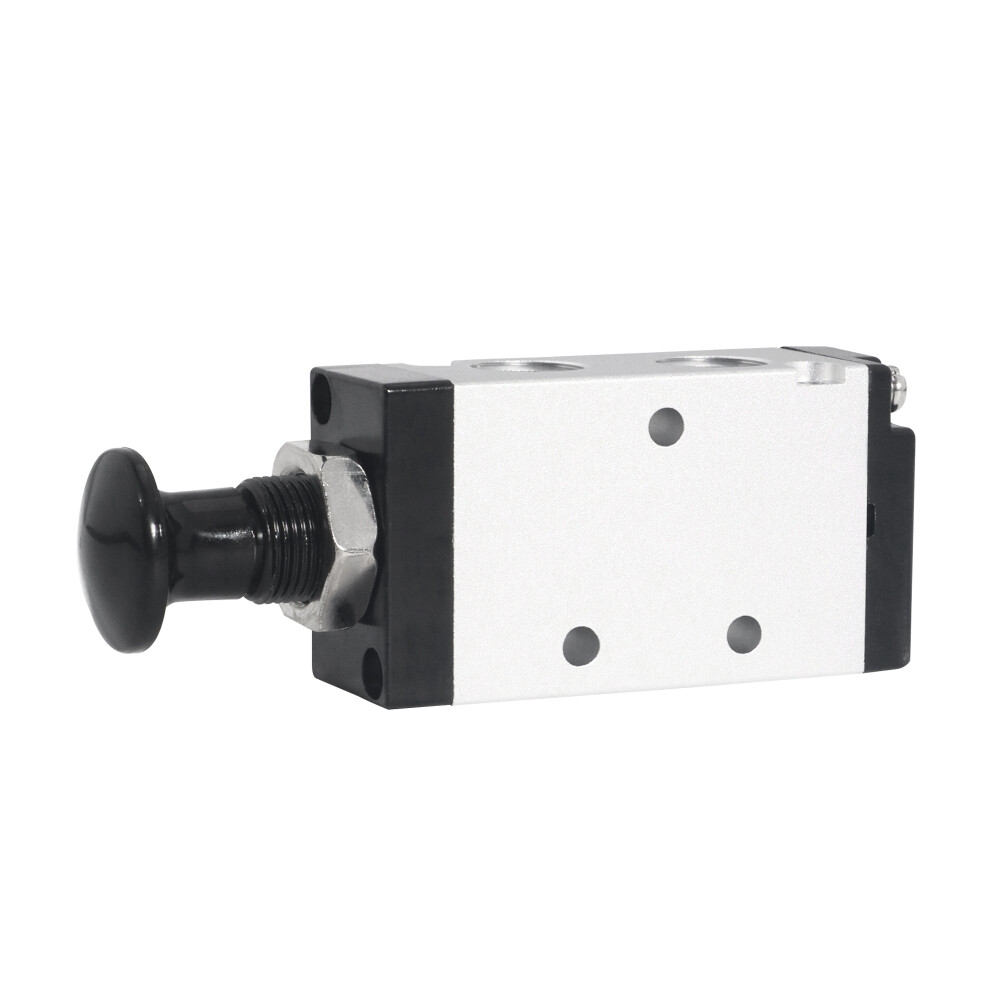 1pc 4R210-08 5 Ways 2 Position 1/4" Hand Lever Control Pneumatic Air Valve