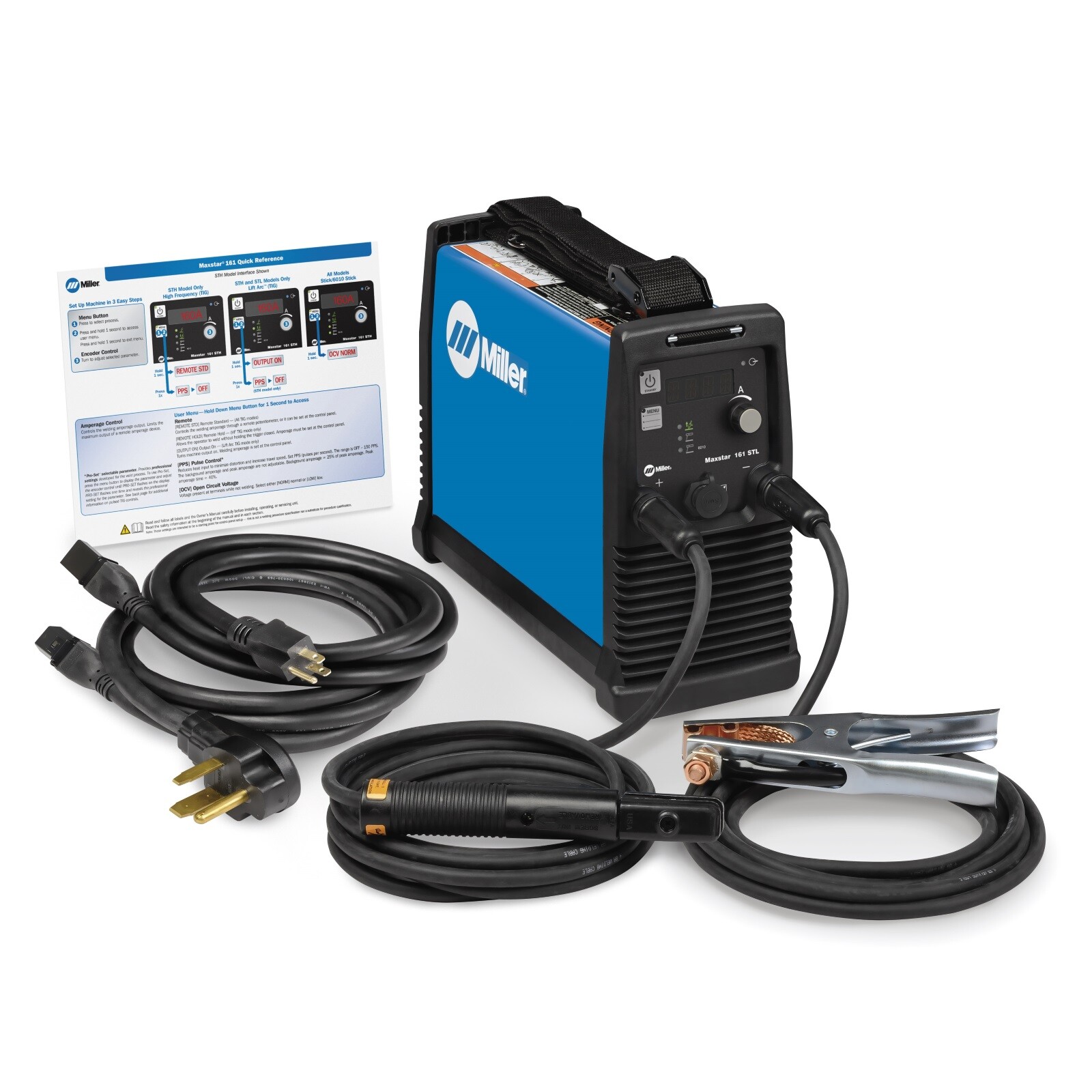 Miller Maxstar 161 STL TIG and Stick Welder (907710)
