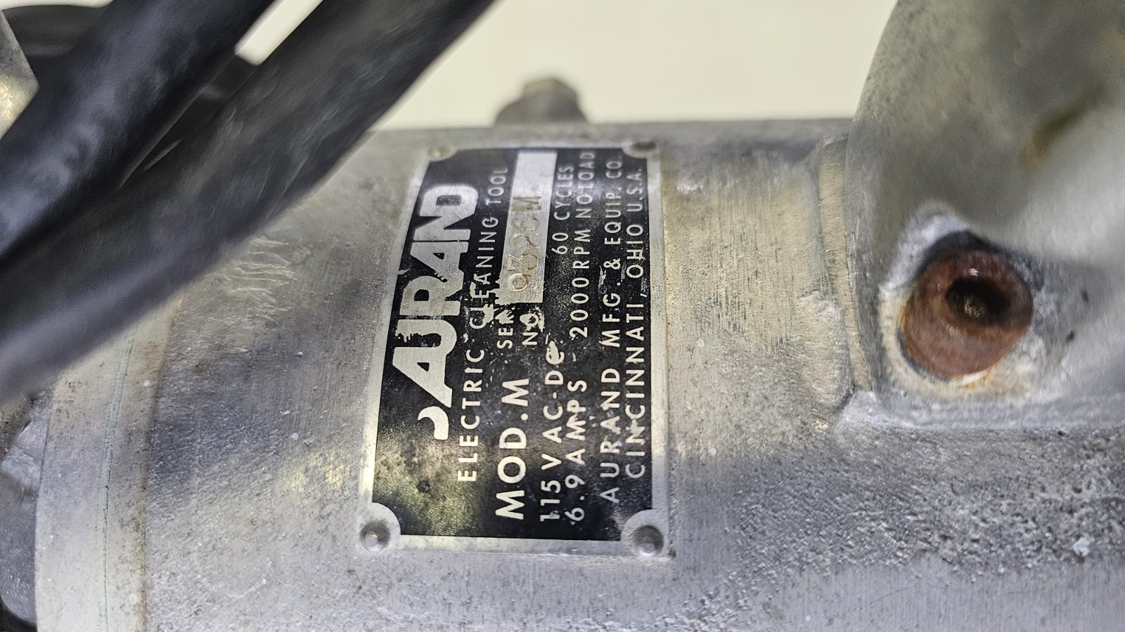 Aurand 8" Electric Cleaning Surface Prep Tool Used Very Little