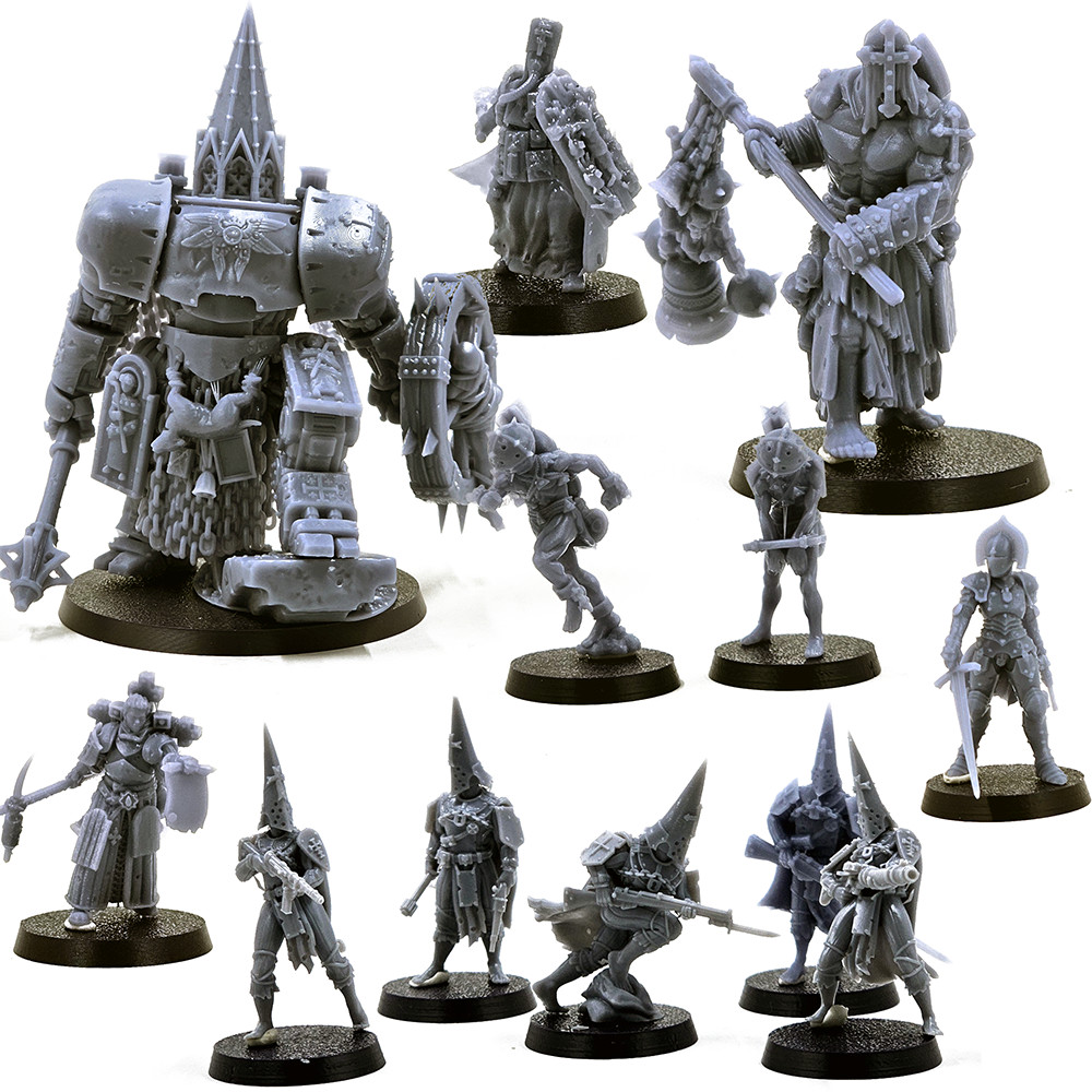 Compatible with Trench Crusade |  Trench Pilgrims | 32mm | Print on Demand