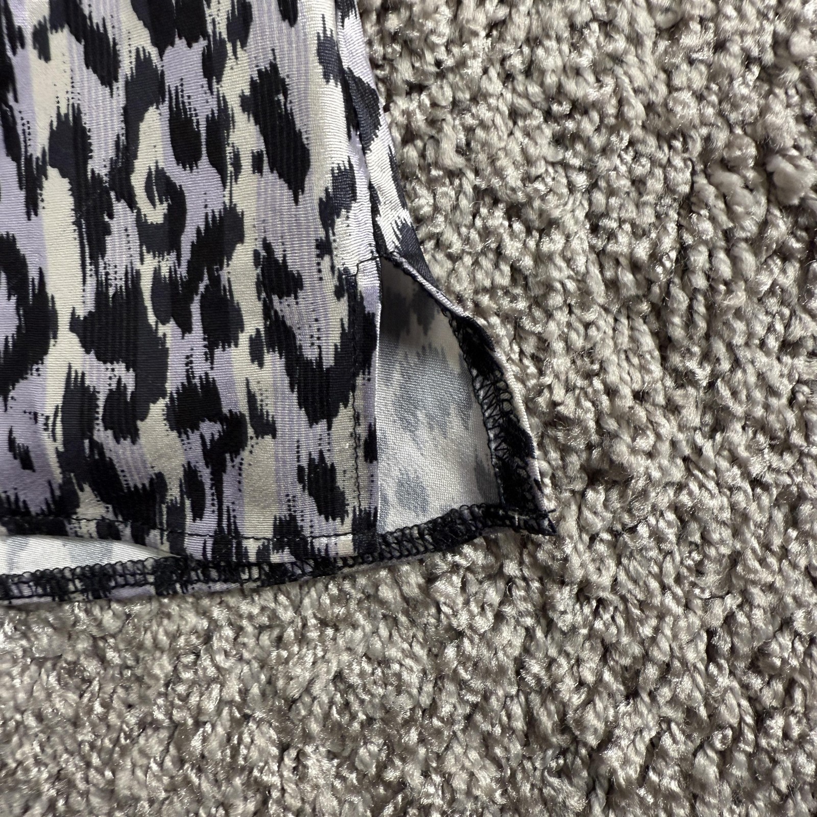 Victoria’s Secret Y2K Babydoll Cami Womens Large Leopard Print Lace Coquette