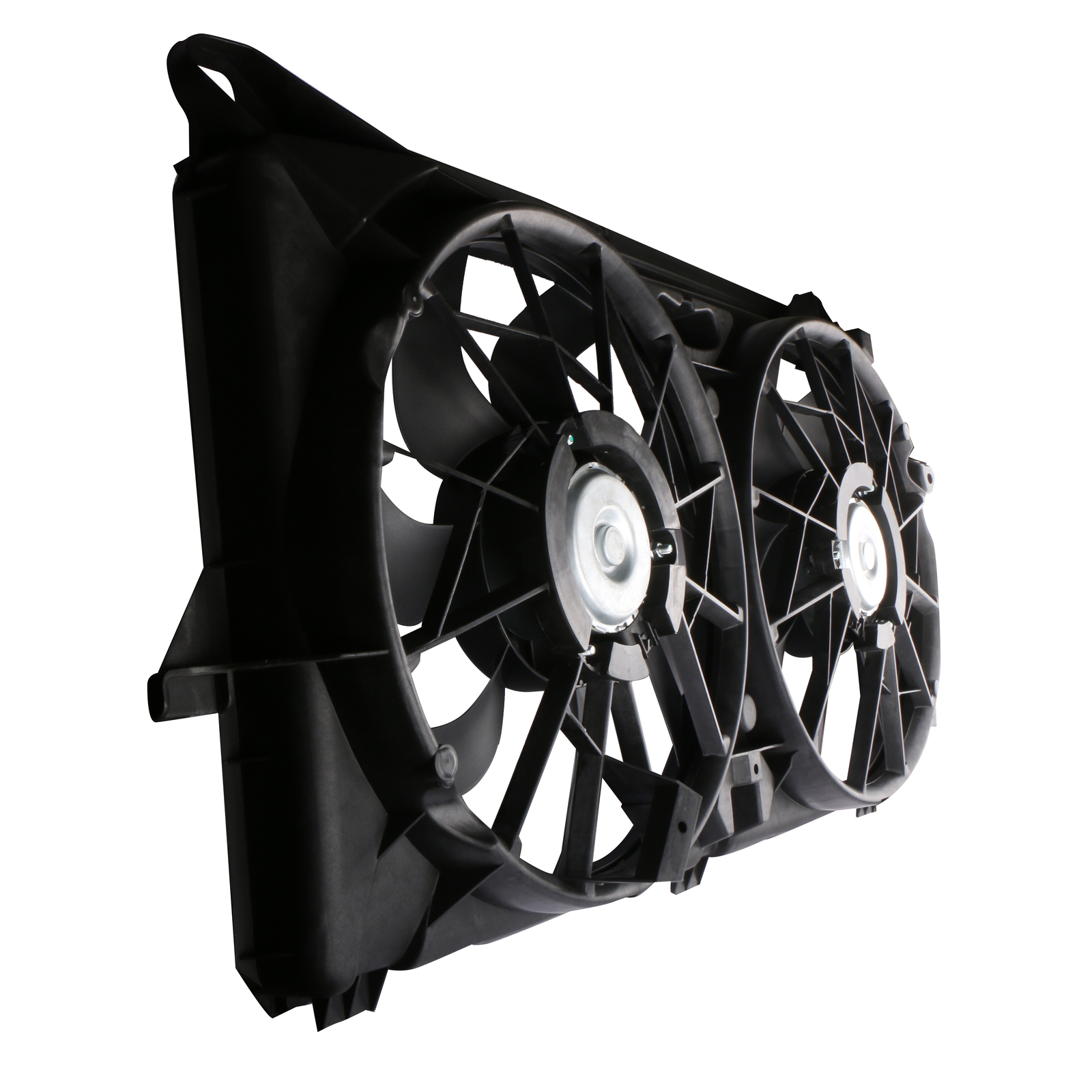 Radiator Condenser Cooling Fan For Chevy Silverado Suburban 1500 GMC Sierra