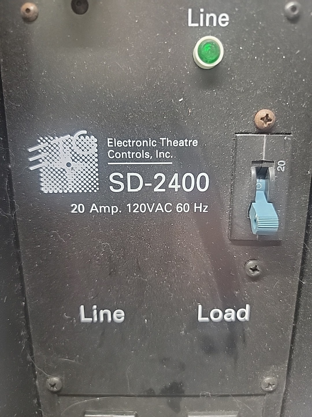 Electronic Theatre Controls ETC SD-2400 20A 120VAC Stage Light Controller