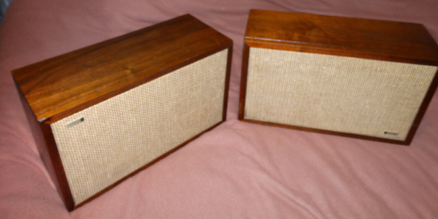 2 Knight Allied 3 way 10" alnico Tweed Vacuum Tube speakers by Utah Sound great!