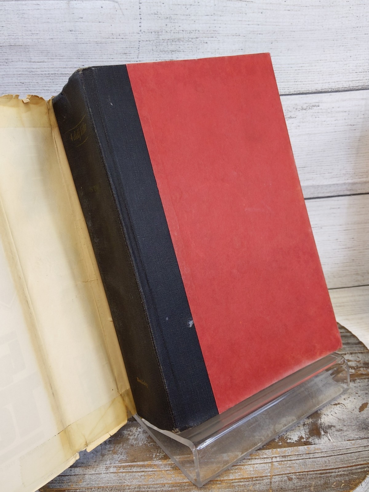 Adolf Hitler By John Toland 1976 HCDJ True First Edition Single-volume edition