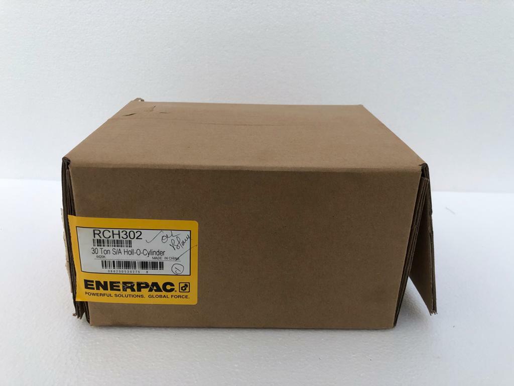 Enerpac RCH 302 Hydraulic Holl-O-Cylinder 30 Tons Capacity 2" Stroke Hollow Ram