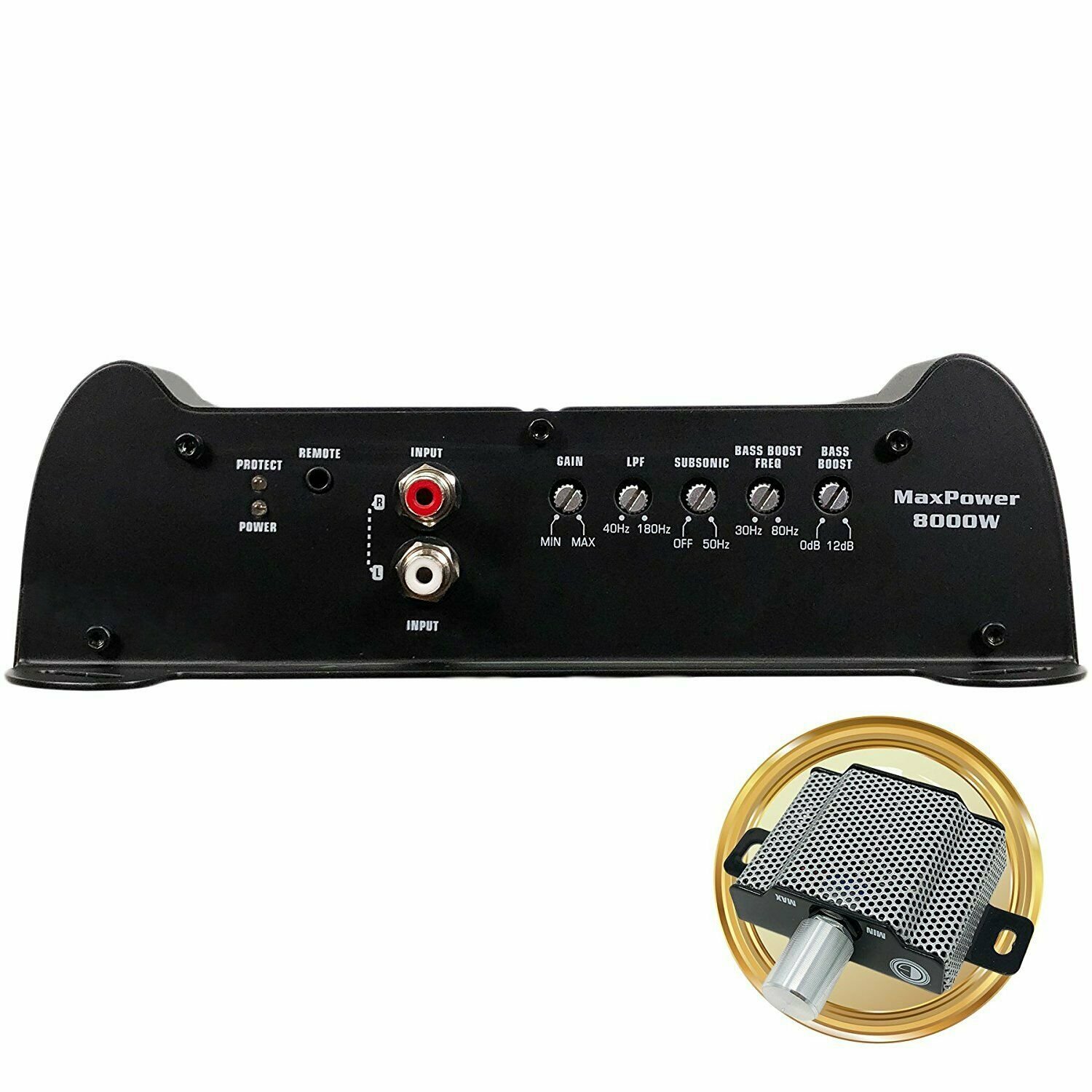 Gravity 8000 Watts Class D 1 Ohm Stable car audio Sub bass Competition Amplifier