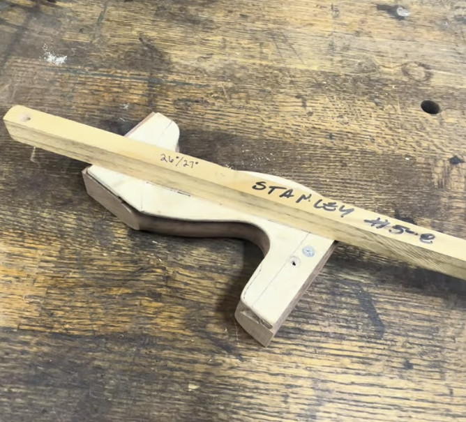 Stanley Hand Plane Tote Template 12-Piece Set for Woodworking