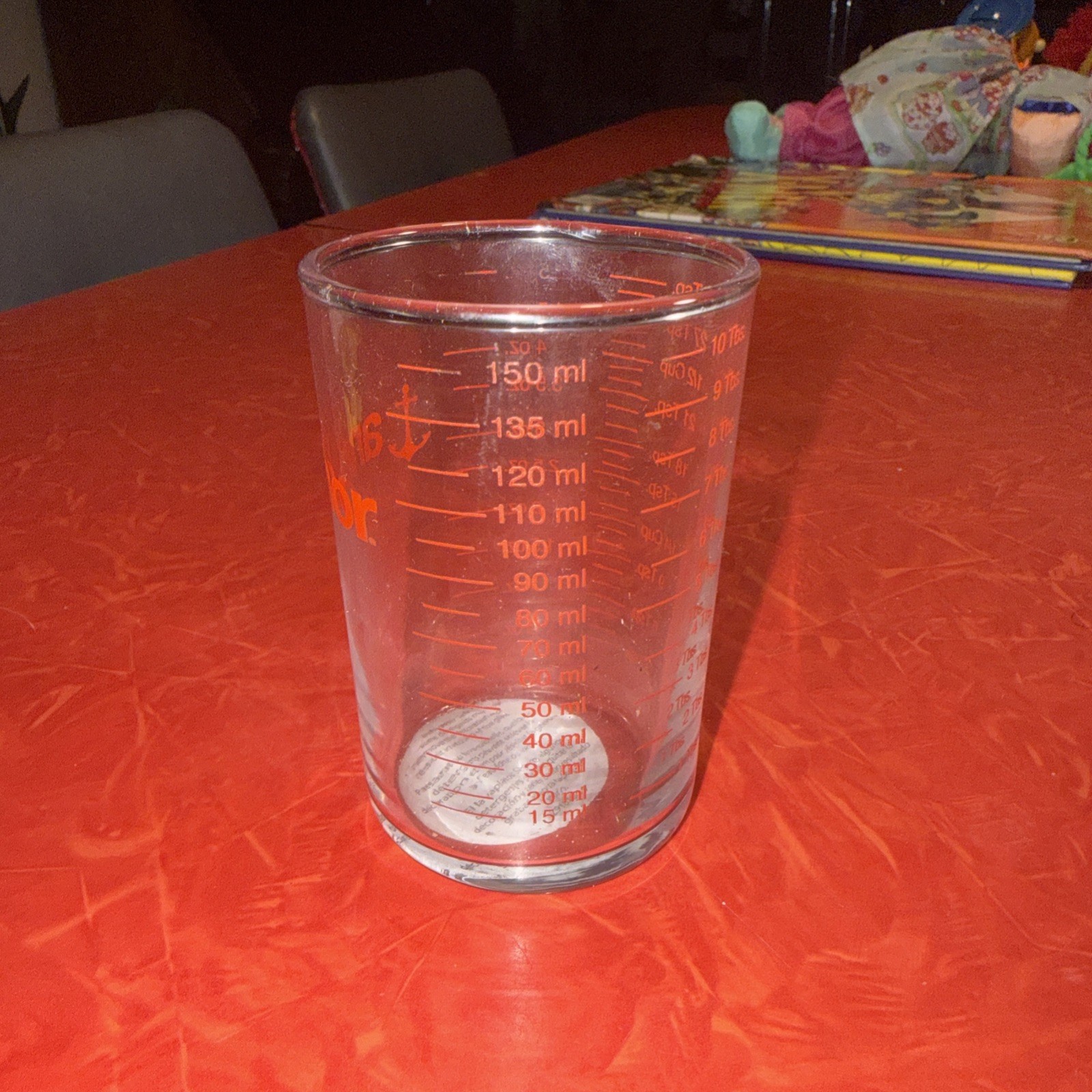 Anchor Hocking 150 ml 5 oz Bar & Kitchen Graduated MEASURING GLASS